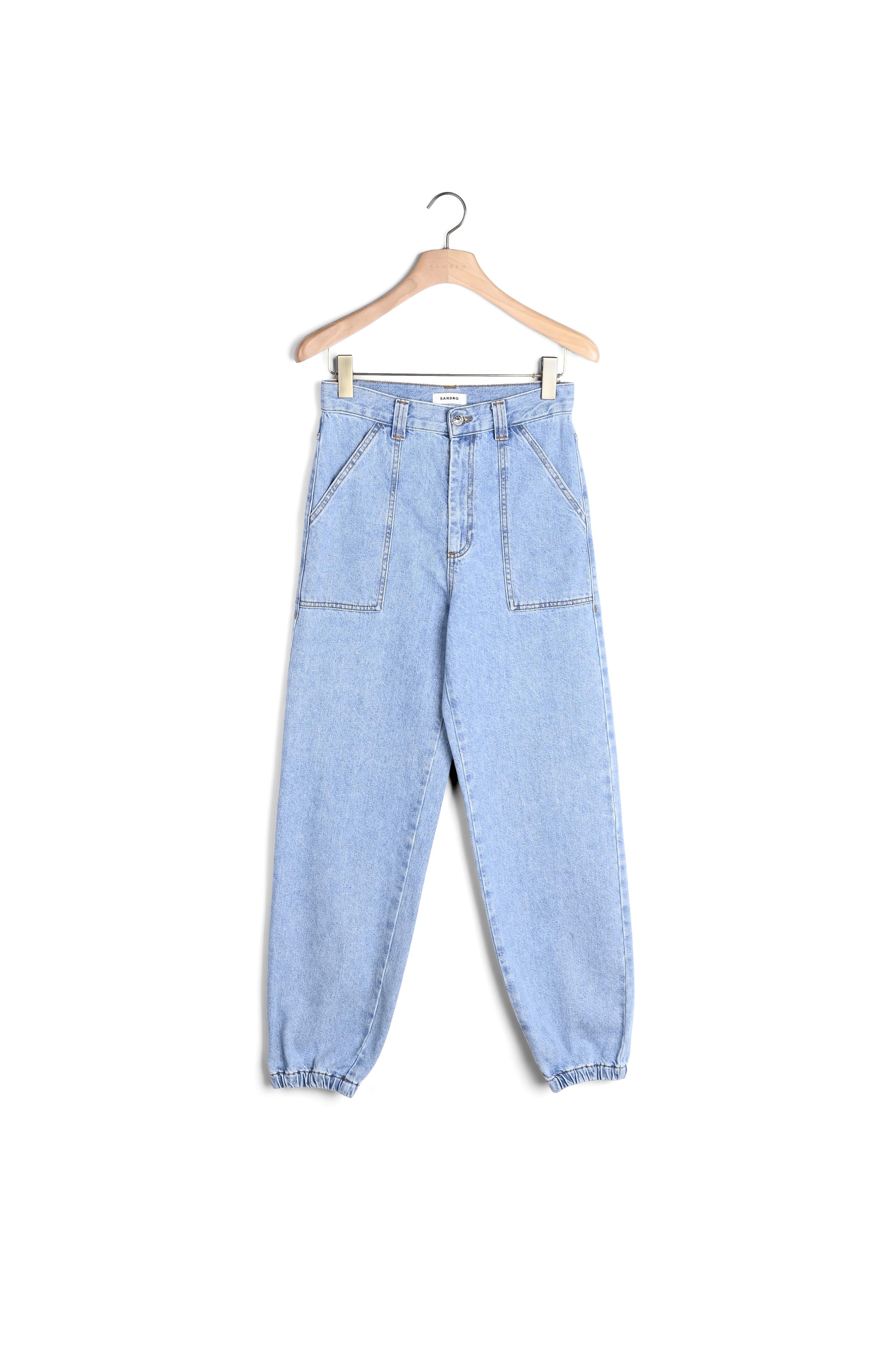 Jean en denim délavé Sandro seconde main