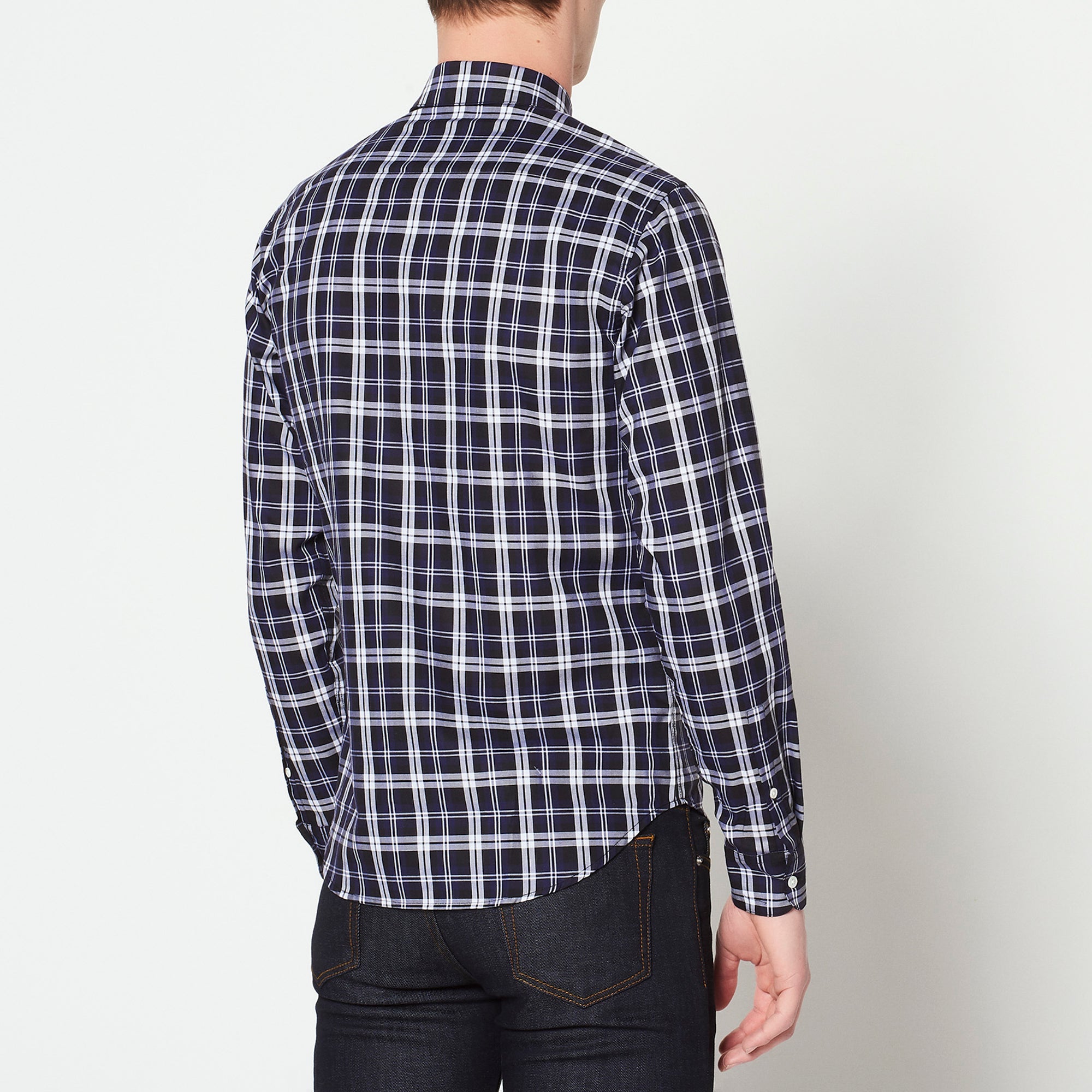 Chemise à carreaux casual Sandro seconde main