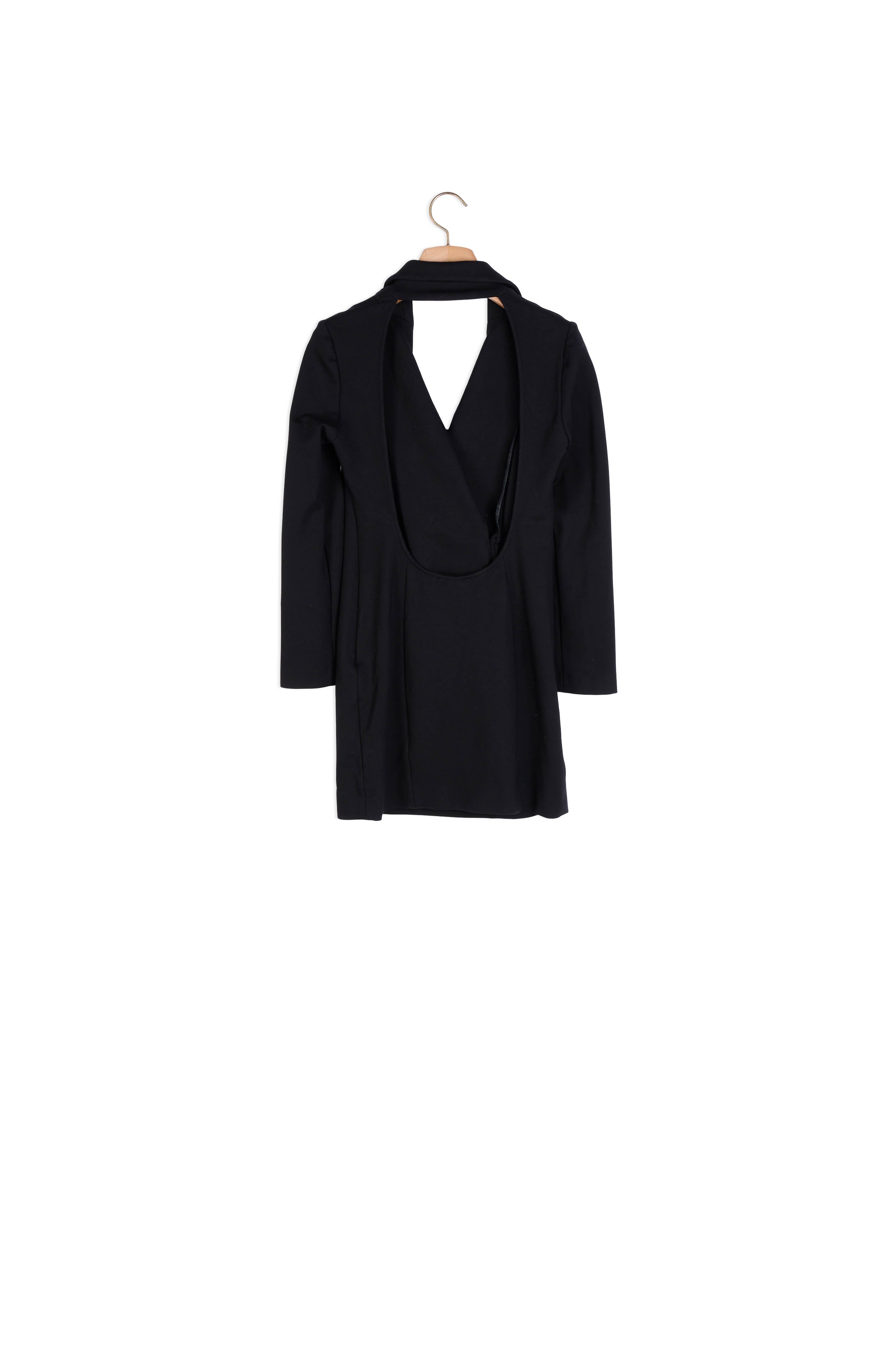 Robe courte tailleur dos nu Sandro seconde main