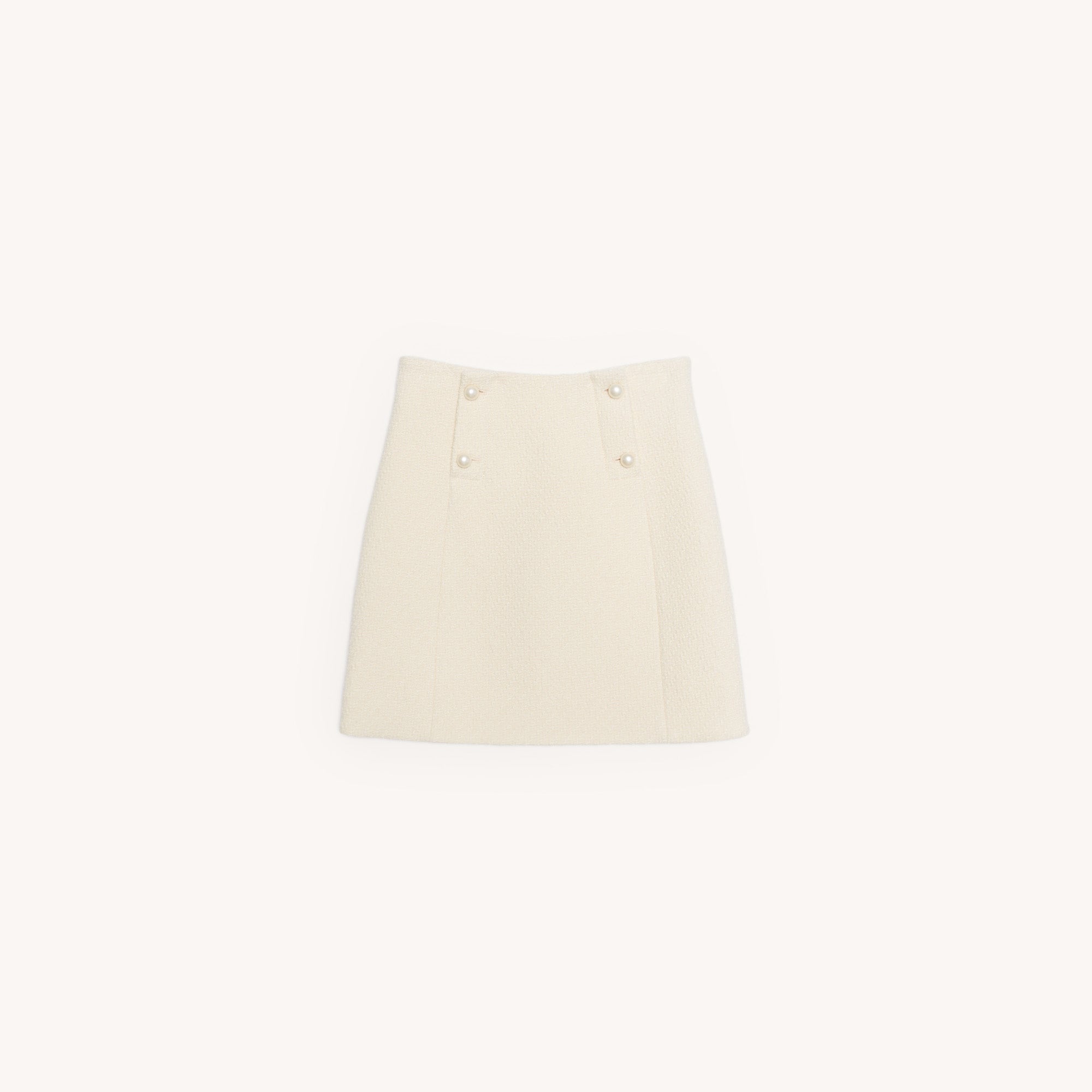 Jupe courte en tweed Sandro seconde main