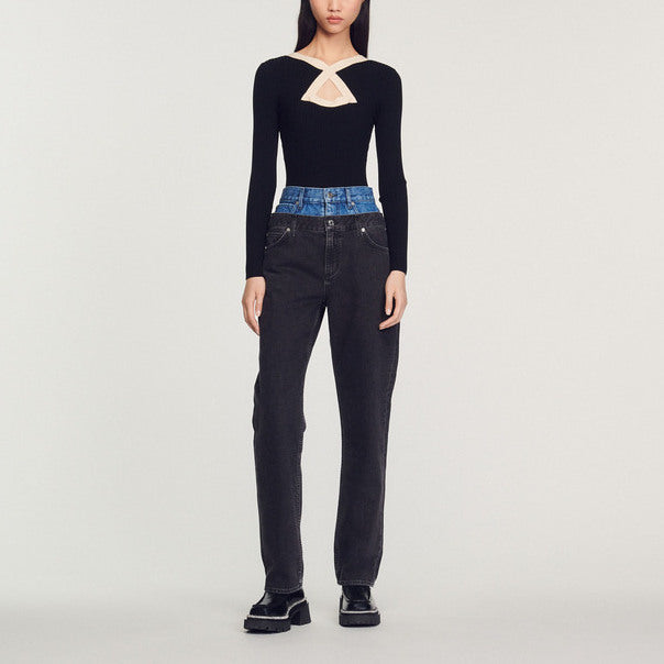 Body à manches longues Sandro seconde main