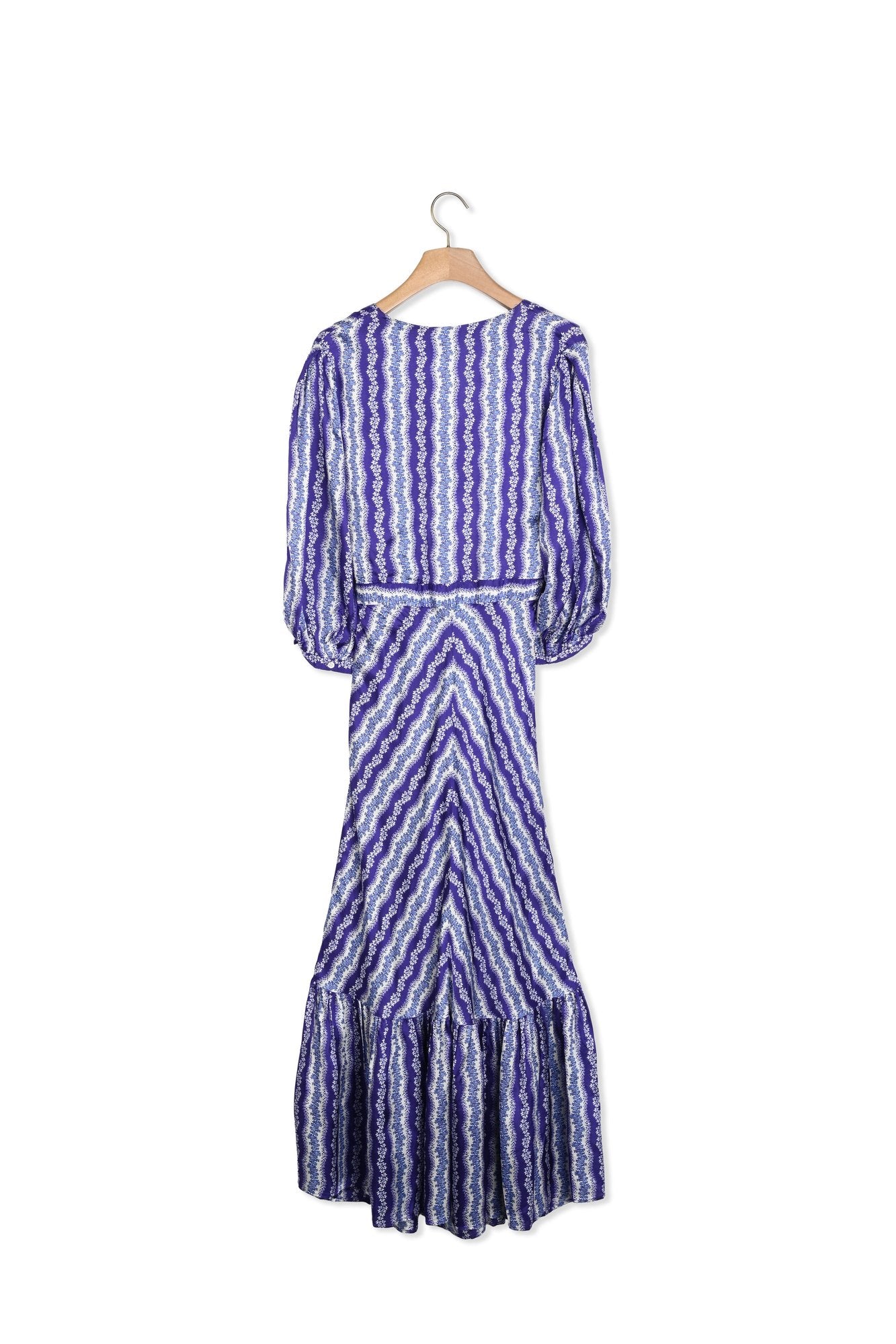 Robe torsadée imprimé fleuri Sandro seconde main