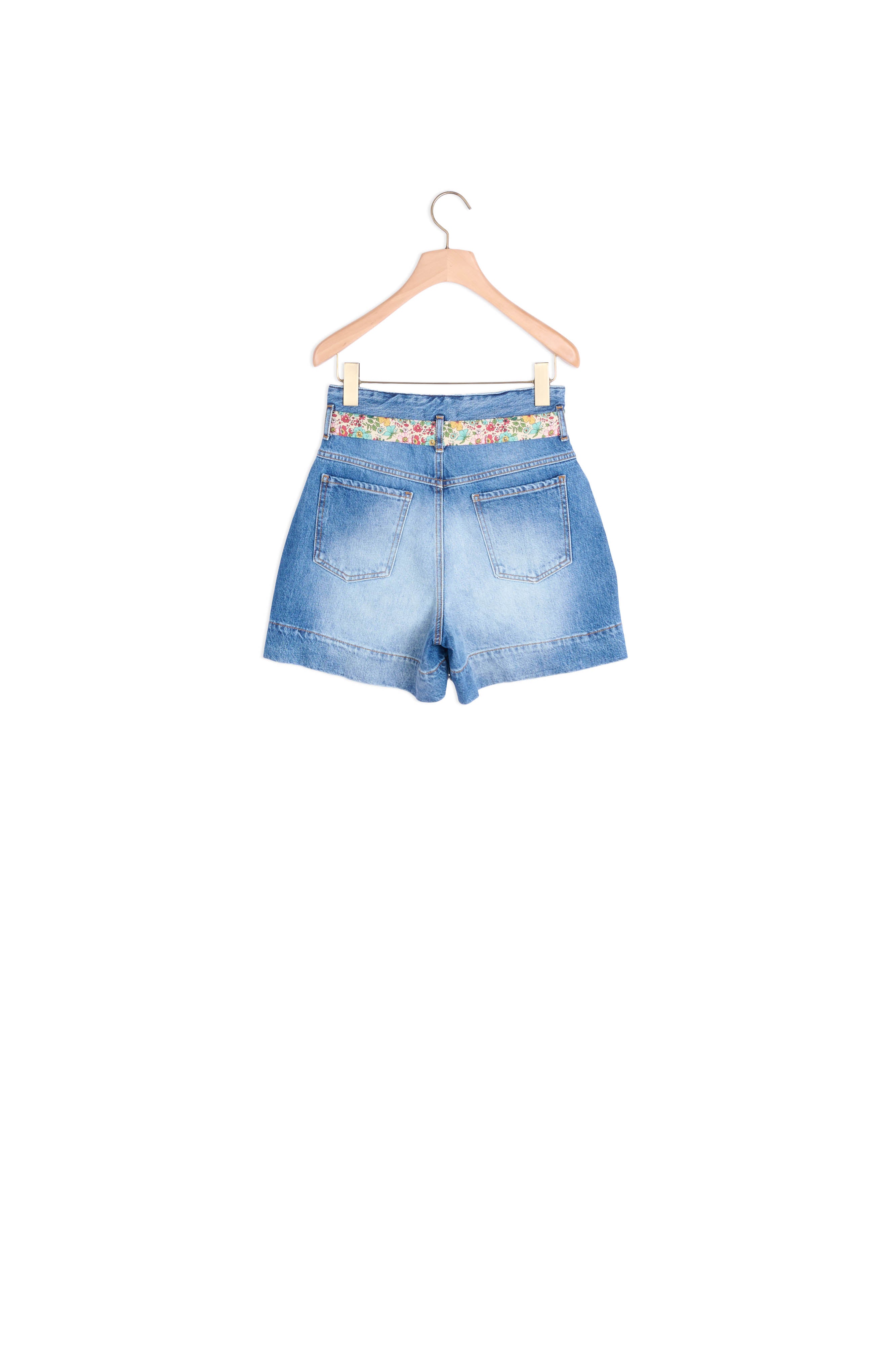 Short en Jean délavé Sandro seconde main
