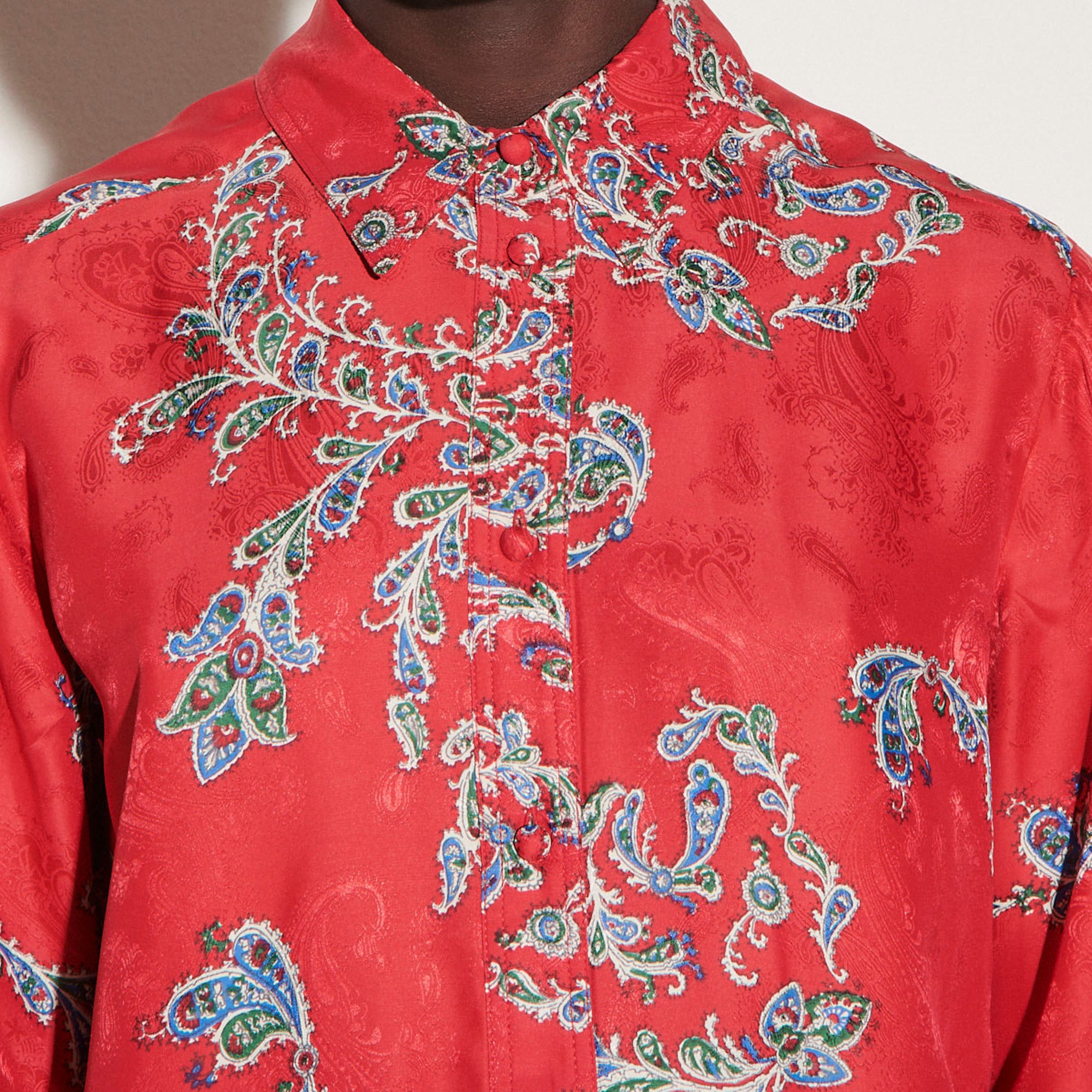 Chemise imprimée en all-over Sandro seconde main