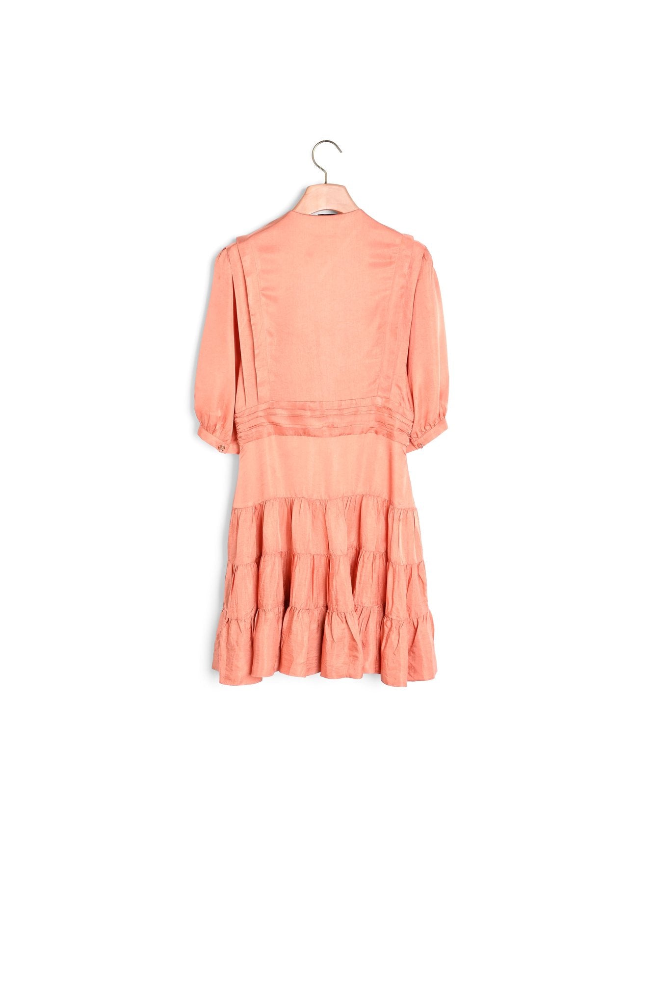 Robe volantée à manches courtes Sandro seconde main