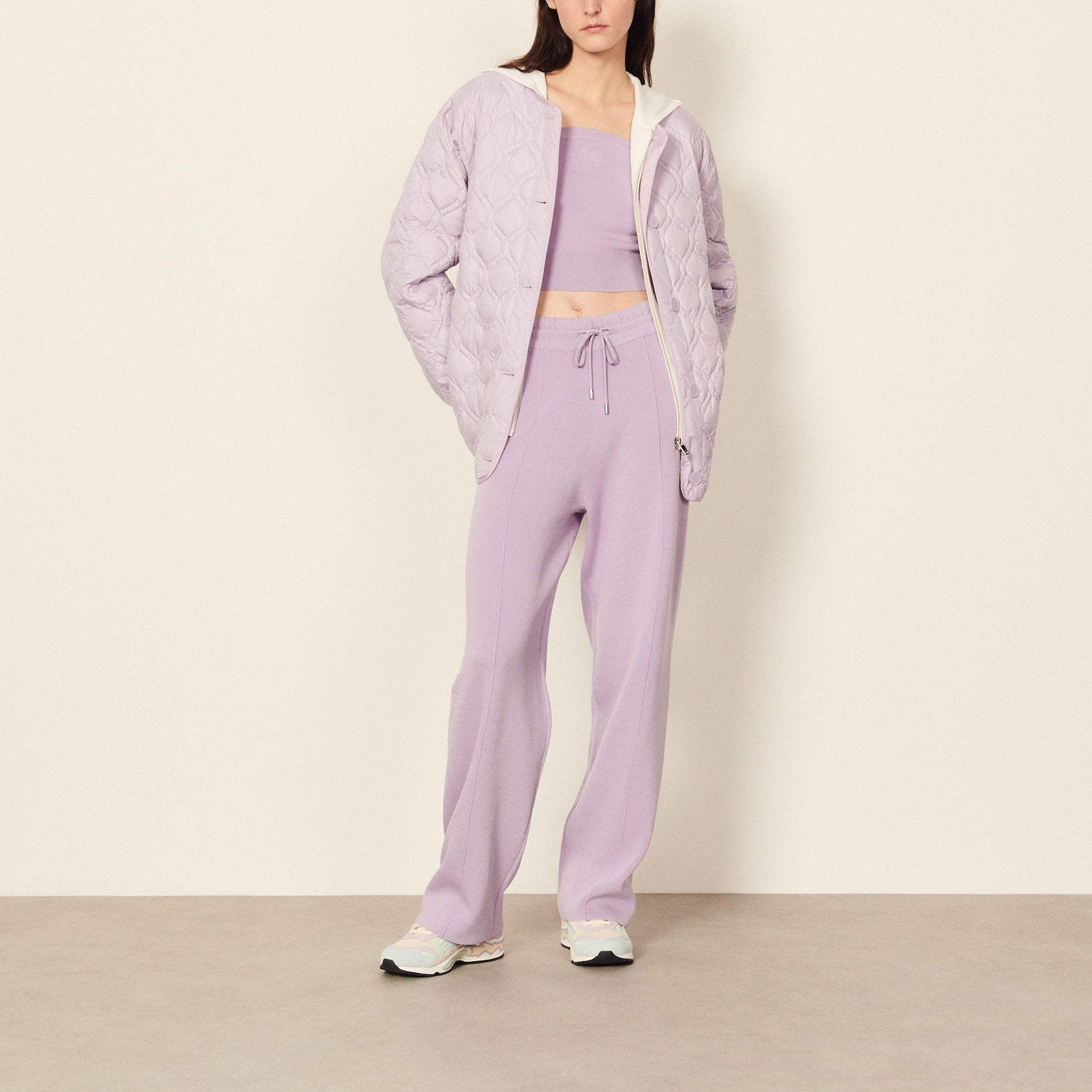 Pantalon en Maille Sandro seconde main