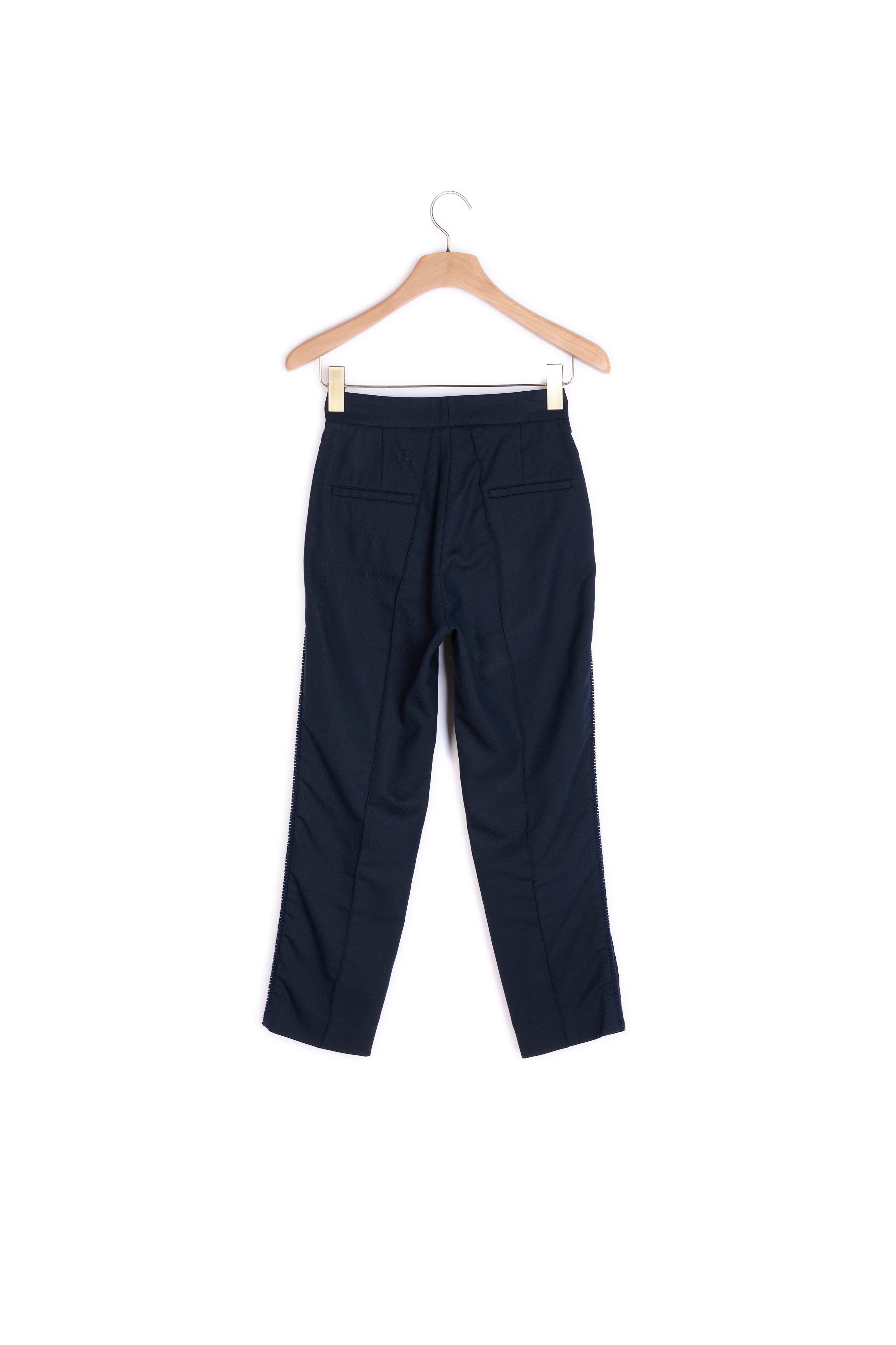 Pantalon droit 7/8ème avec galons Sandro seconde main