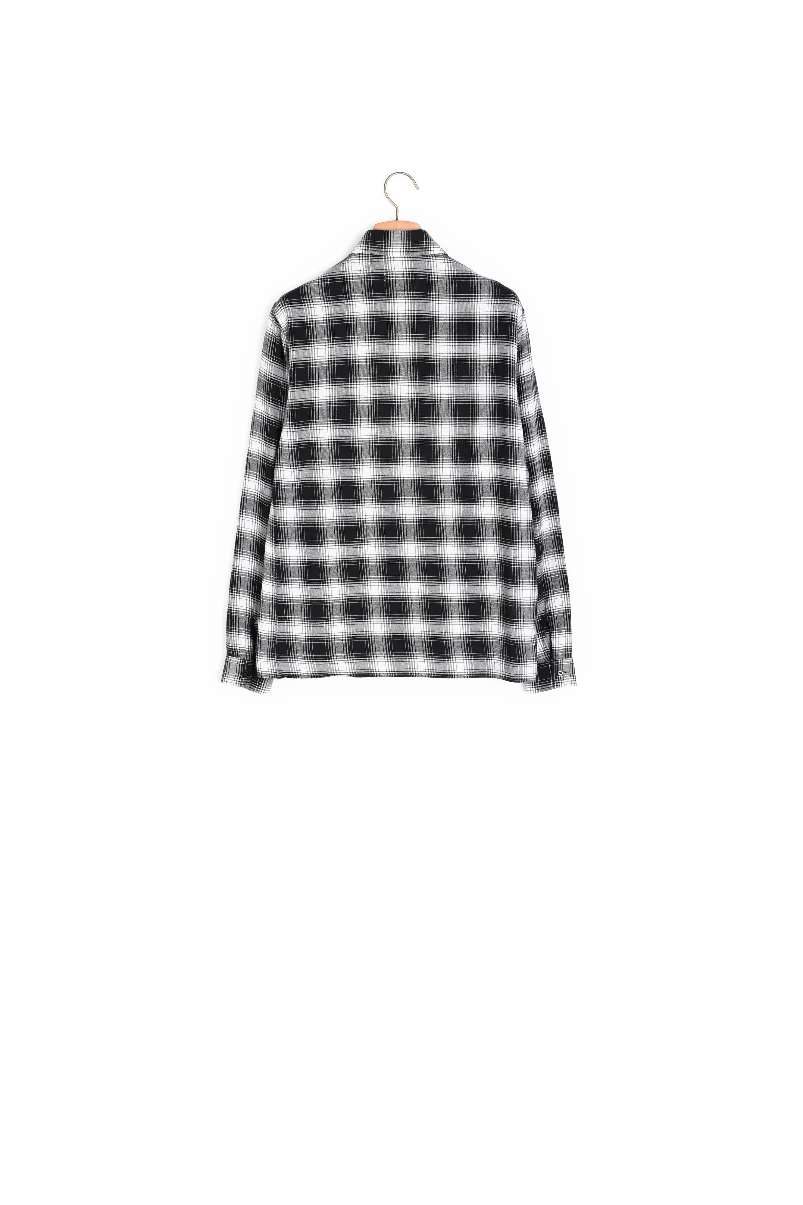 Chemise NOIR/BLANC Sandro seconde main