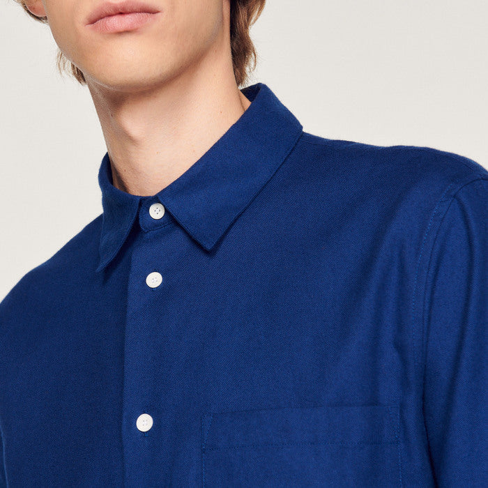 Chemise en flanelle Sandro seconde main