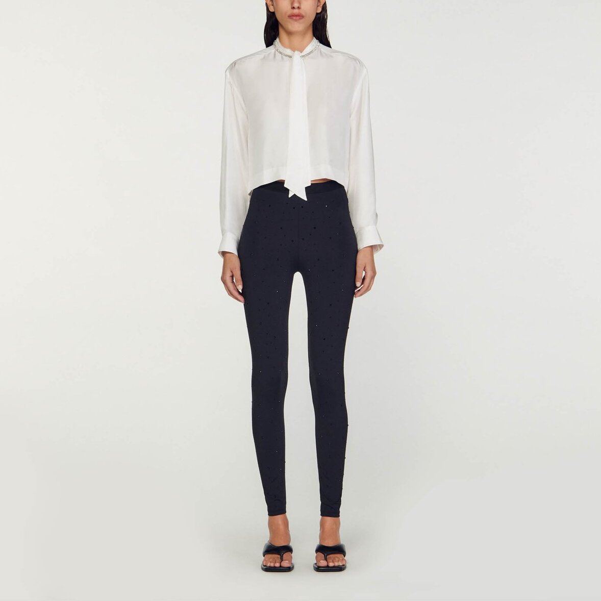 Legging à strass Sandro seconde main