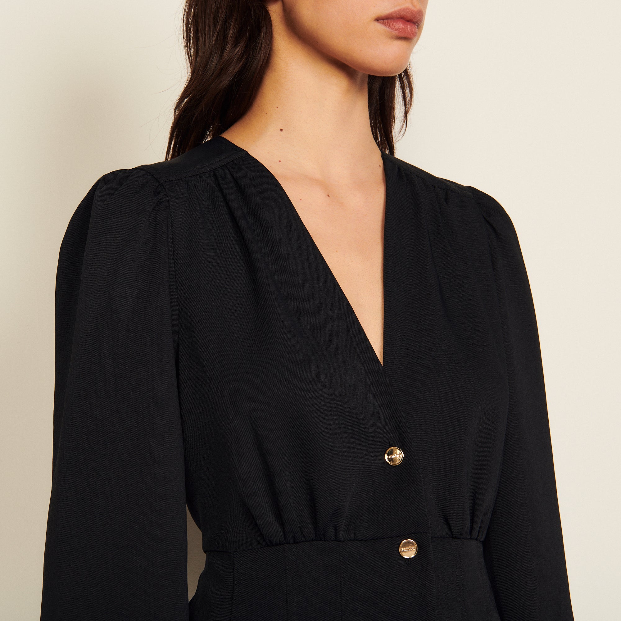 Robe Dark Navy Sandro seconde main