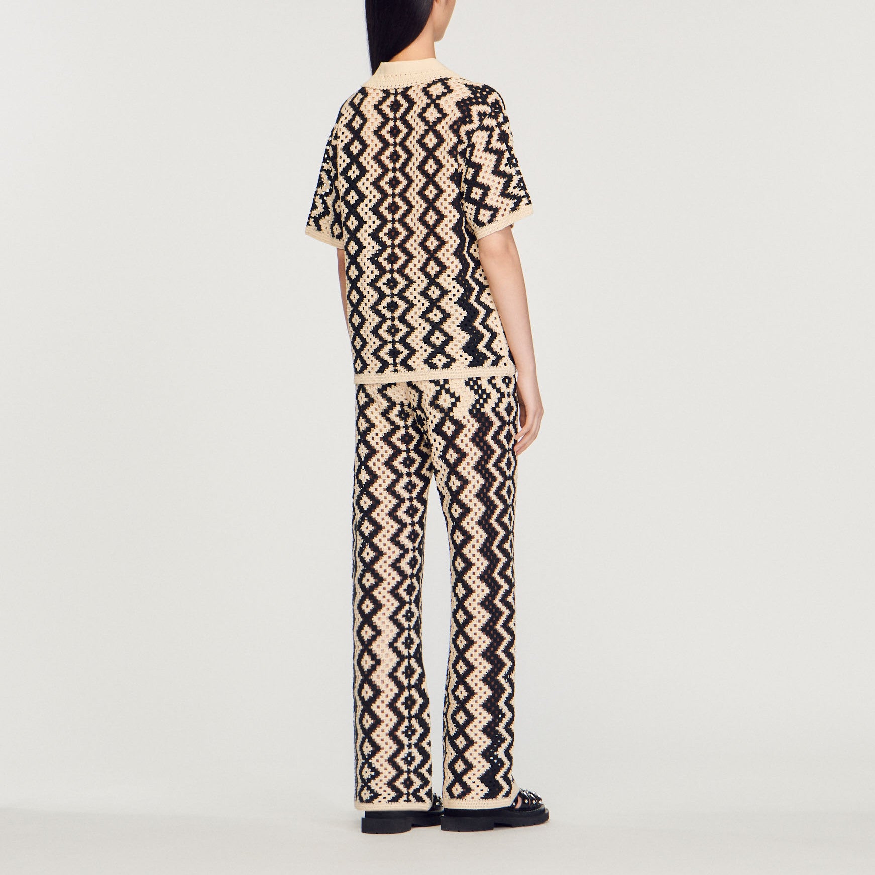 Top en crochet Sandro seconde main