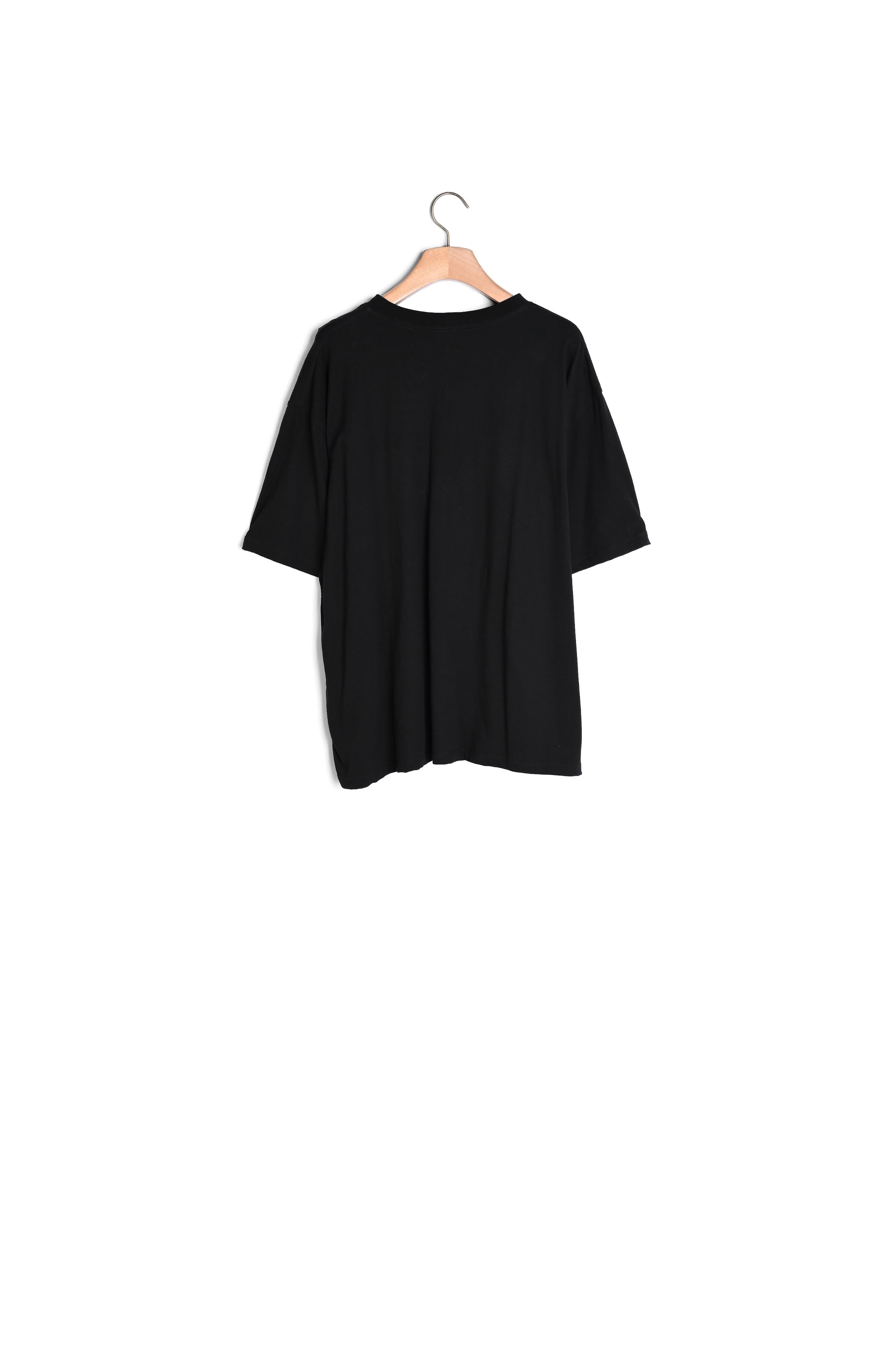T-shirt logo rubber Sandro seconde main