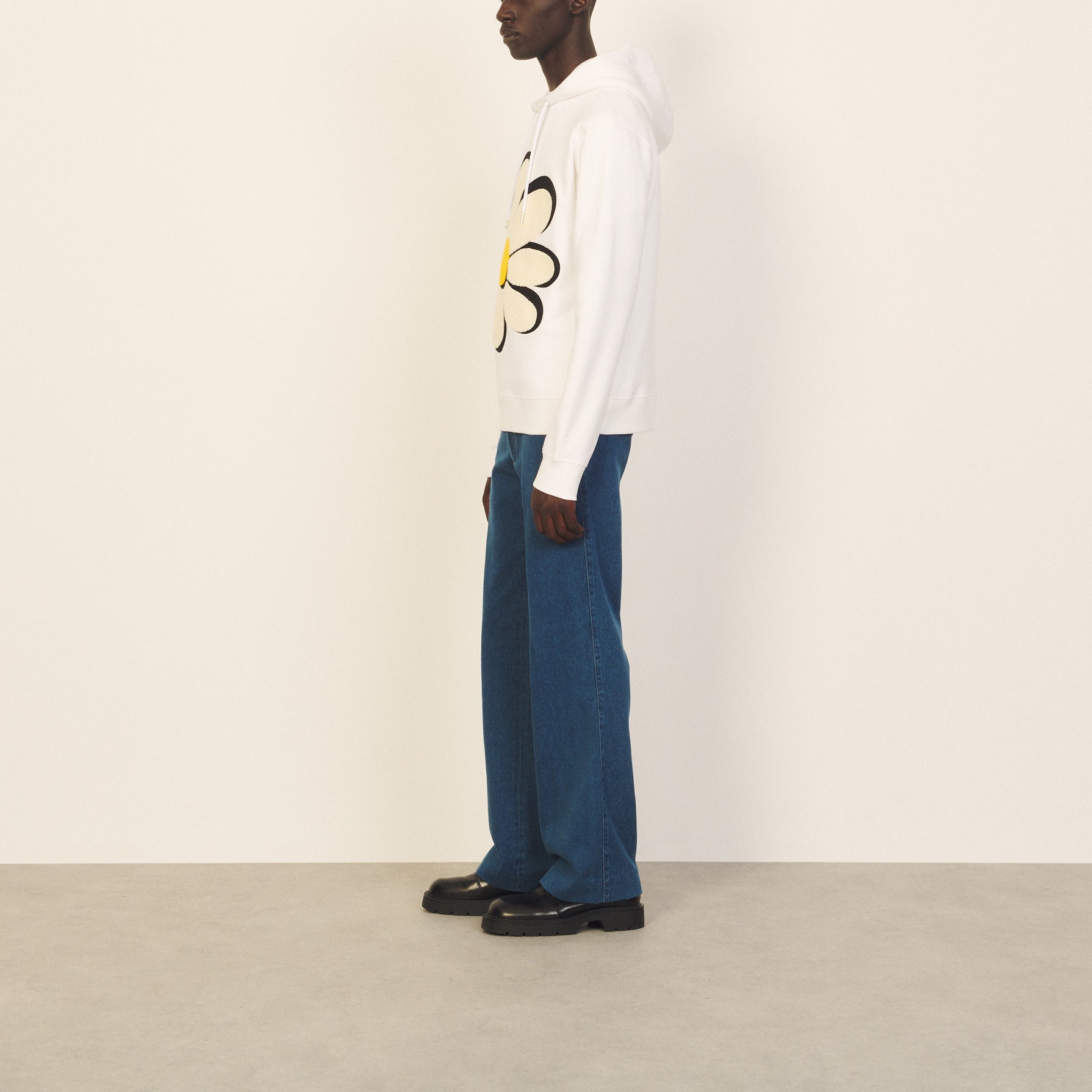 Sweatshirt blanc Sandro seconde main