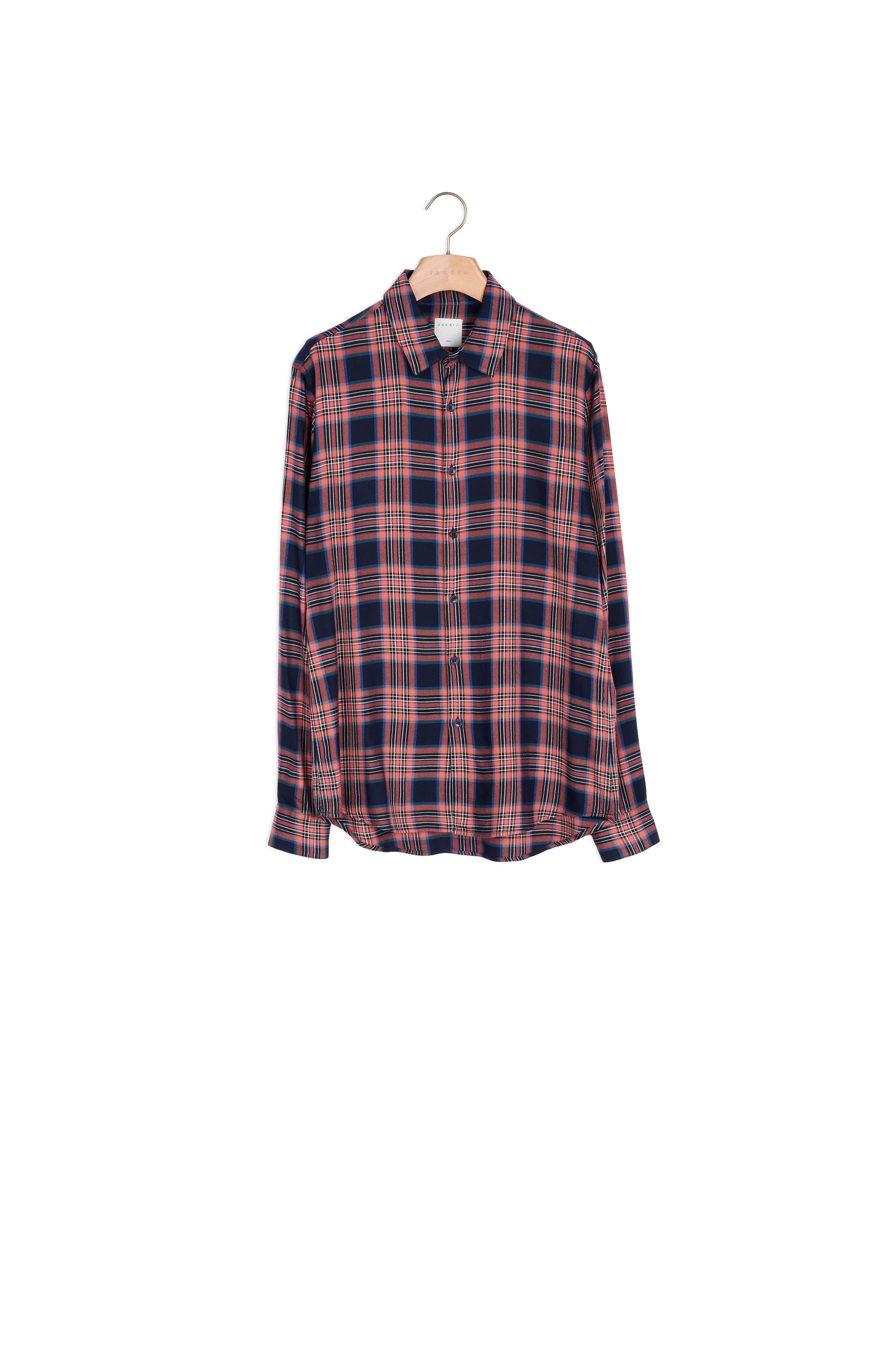 Chemise à carreaux Sandro seconde main