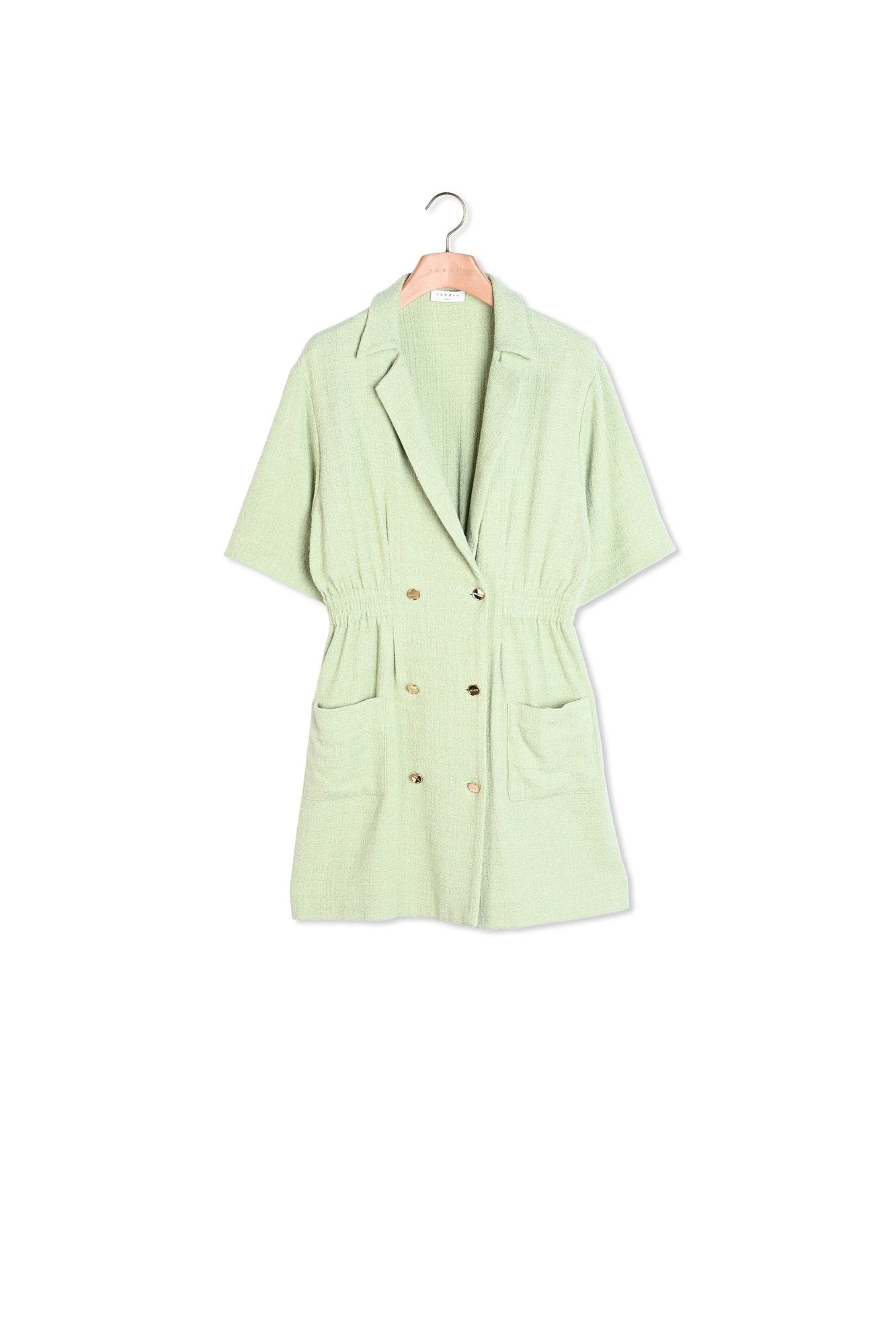 Robe à col tailleur Sandro seconde main