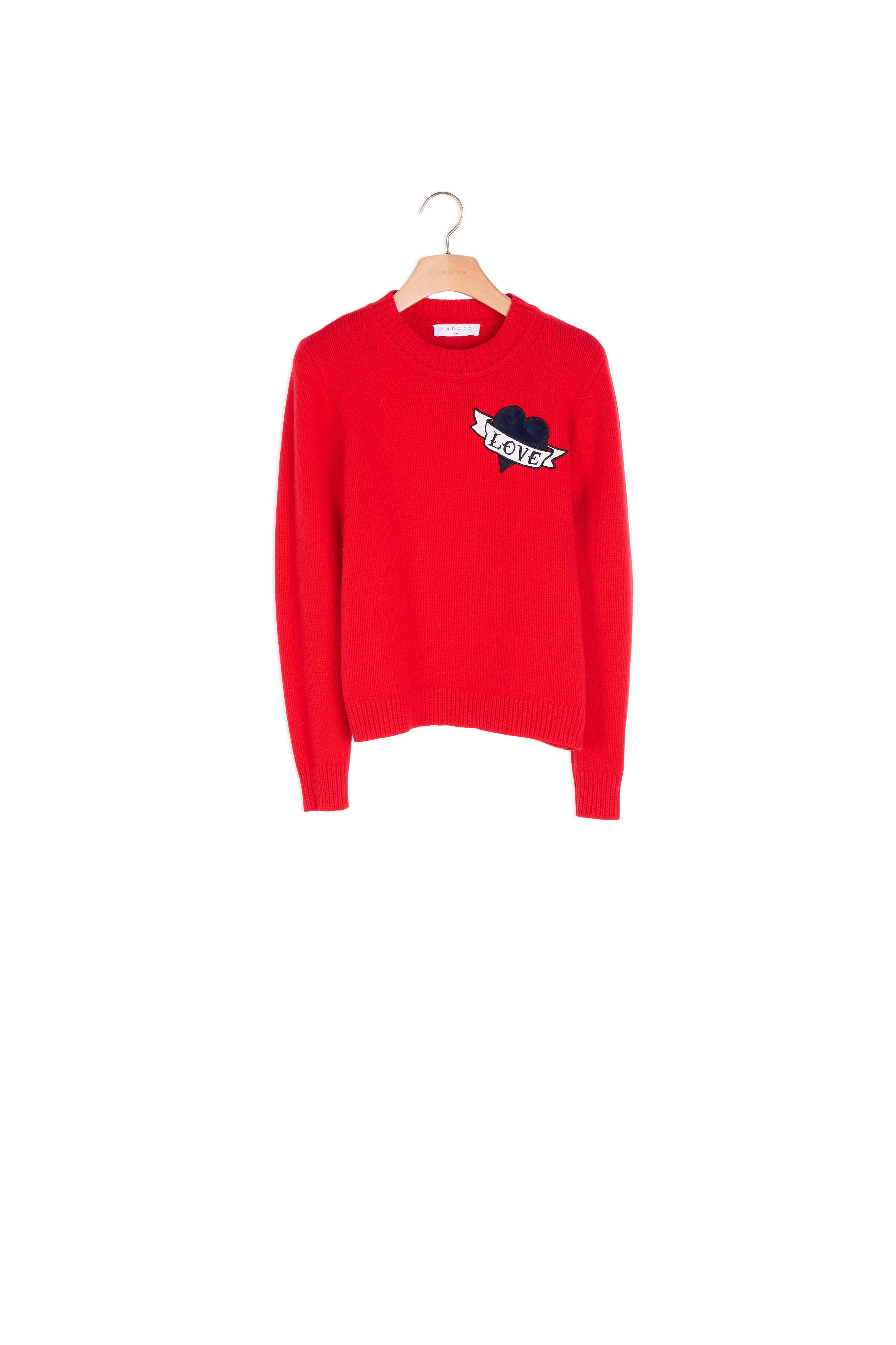 PULL Rouge Sandro seconde main
