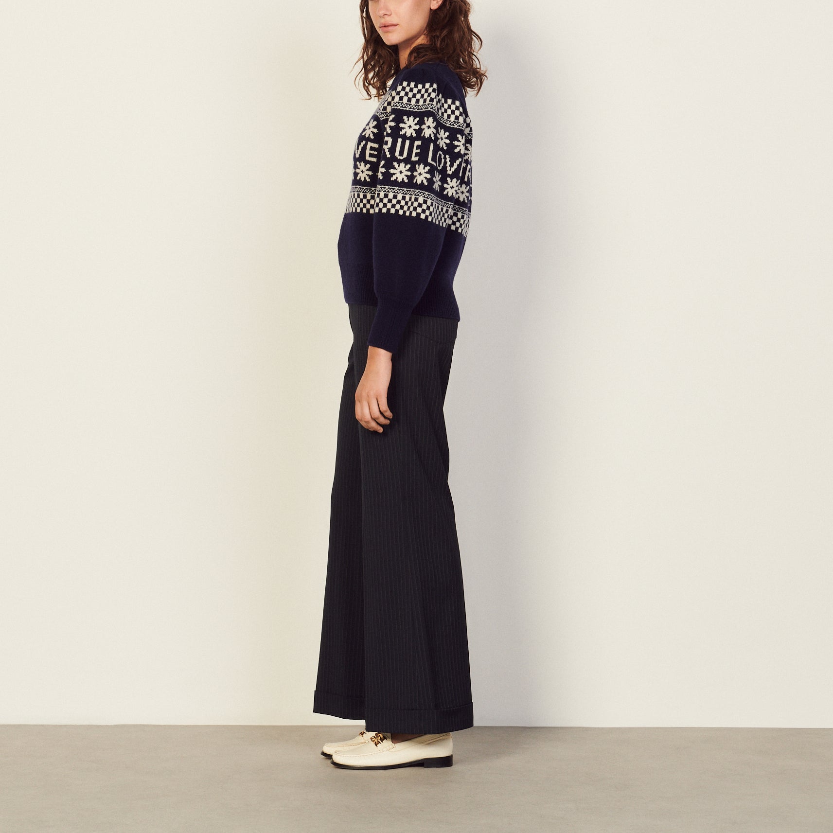 Pull Marine Sandro seconde main