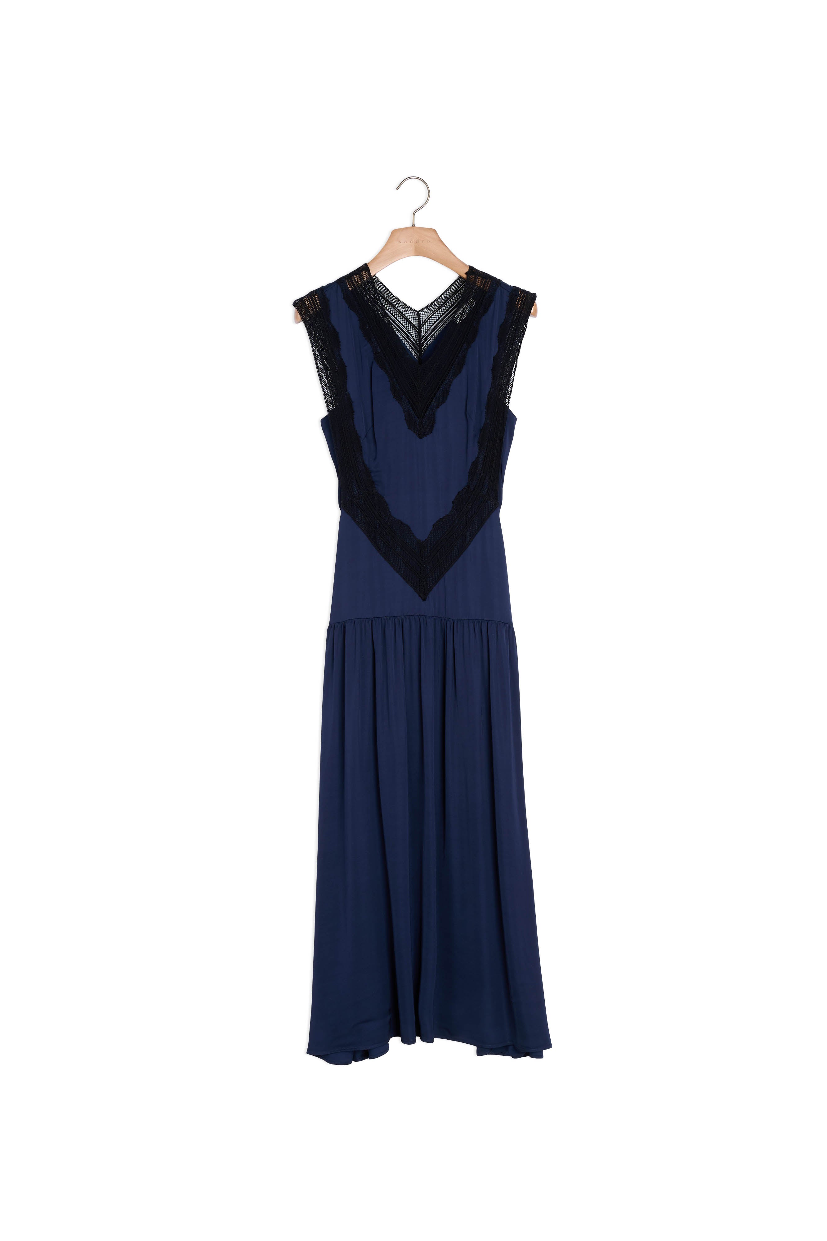 Robe longue fluide Sandro seconde main