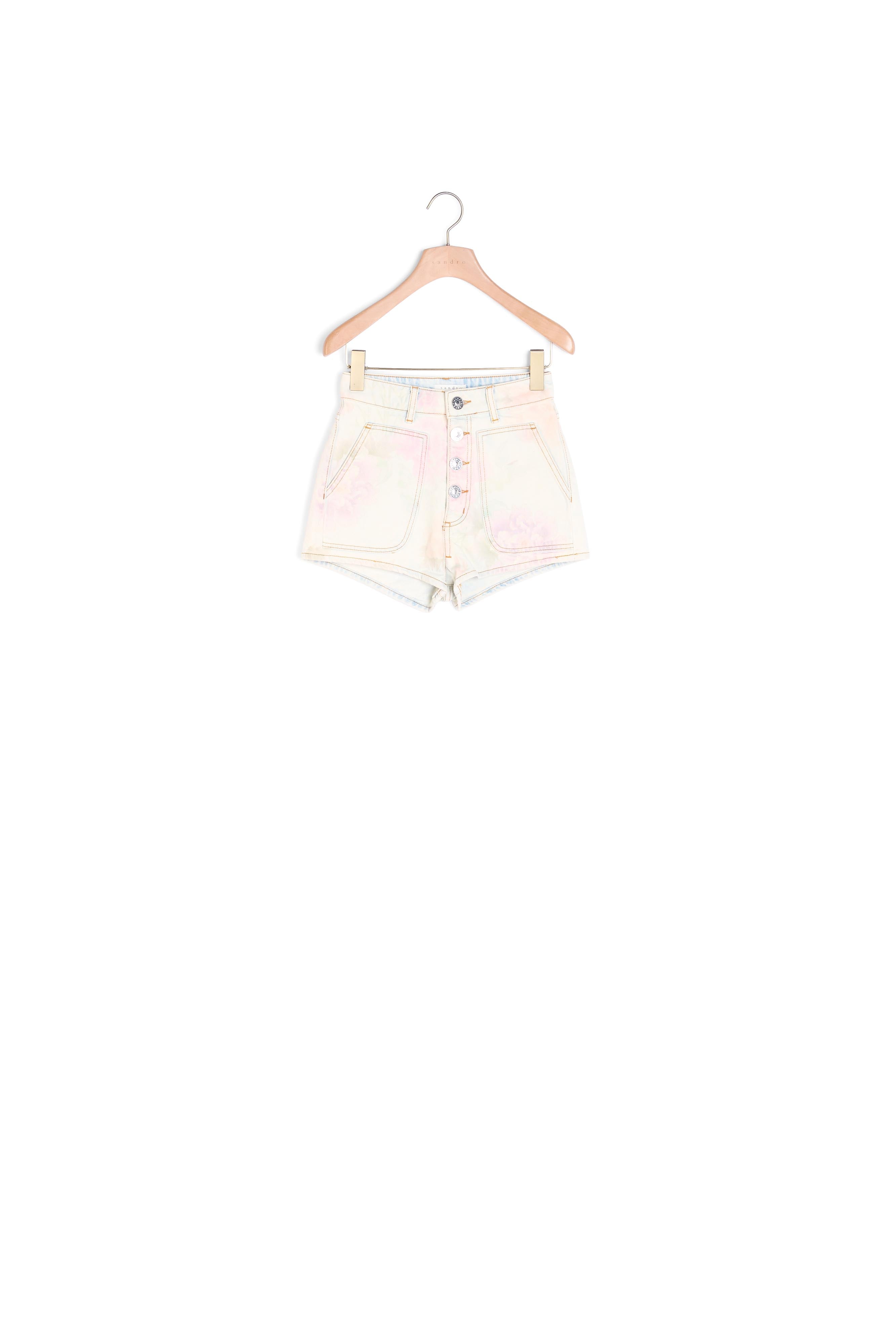 Short en Jean imprimé Sandro seconde main