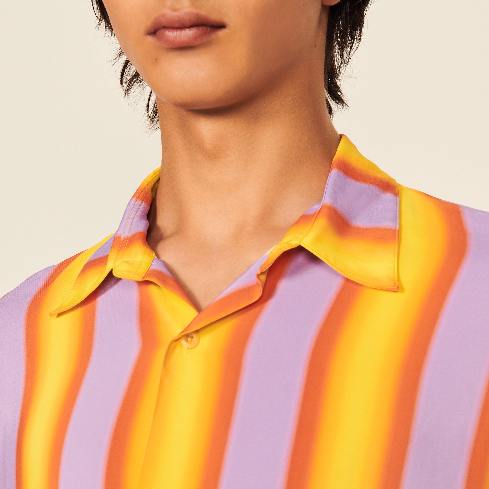 Chemise fluide à rayures Sandro seconde main