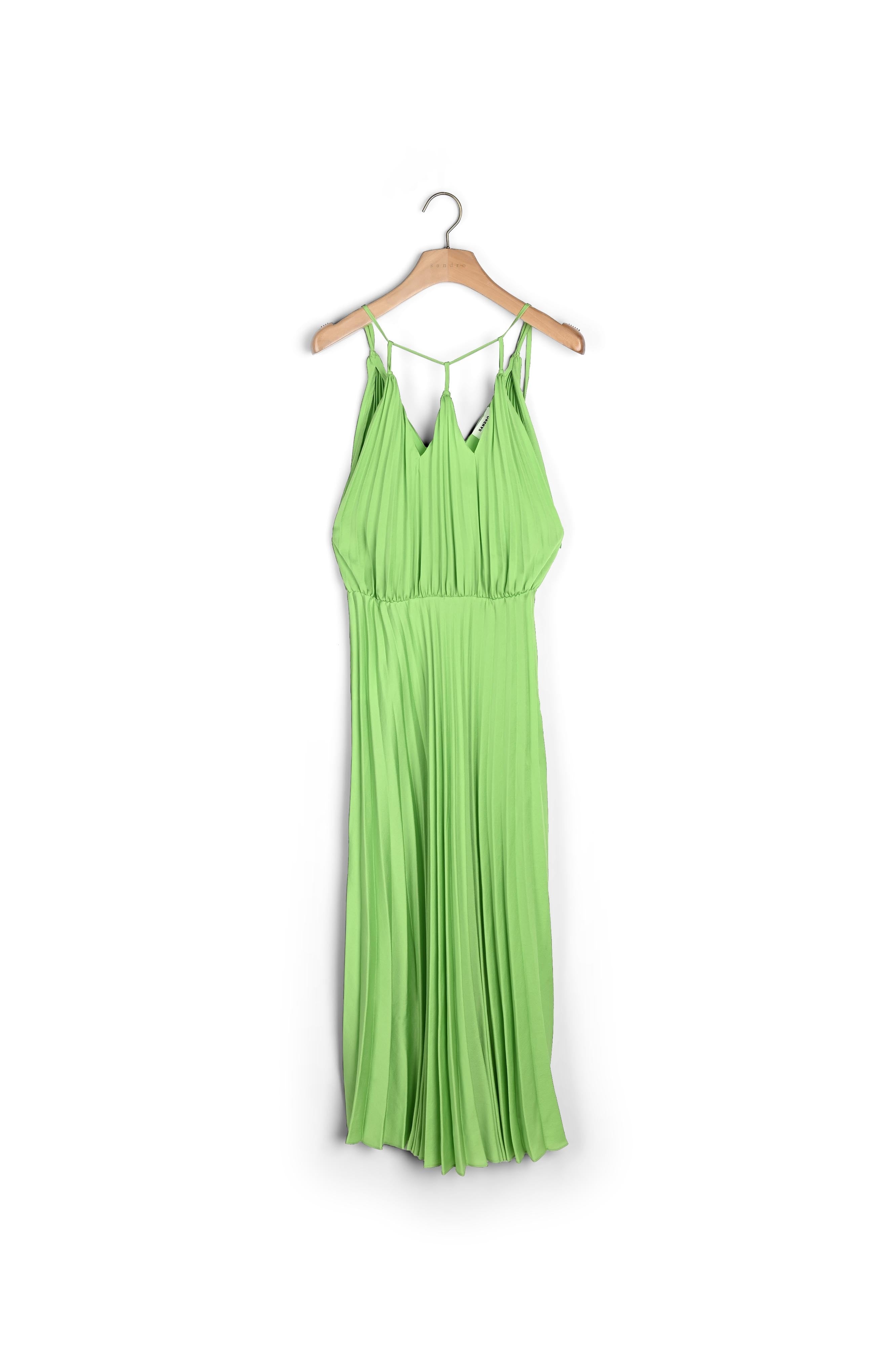 Robe longue plissée Sandro seconde main