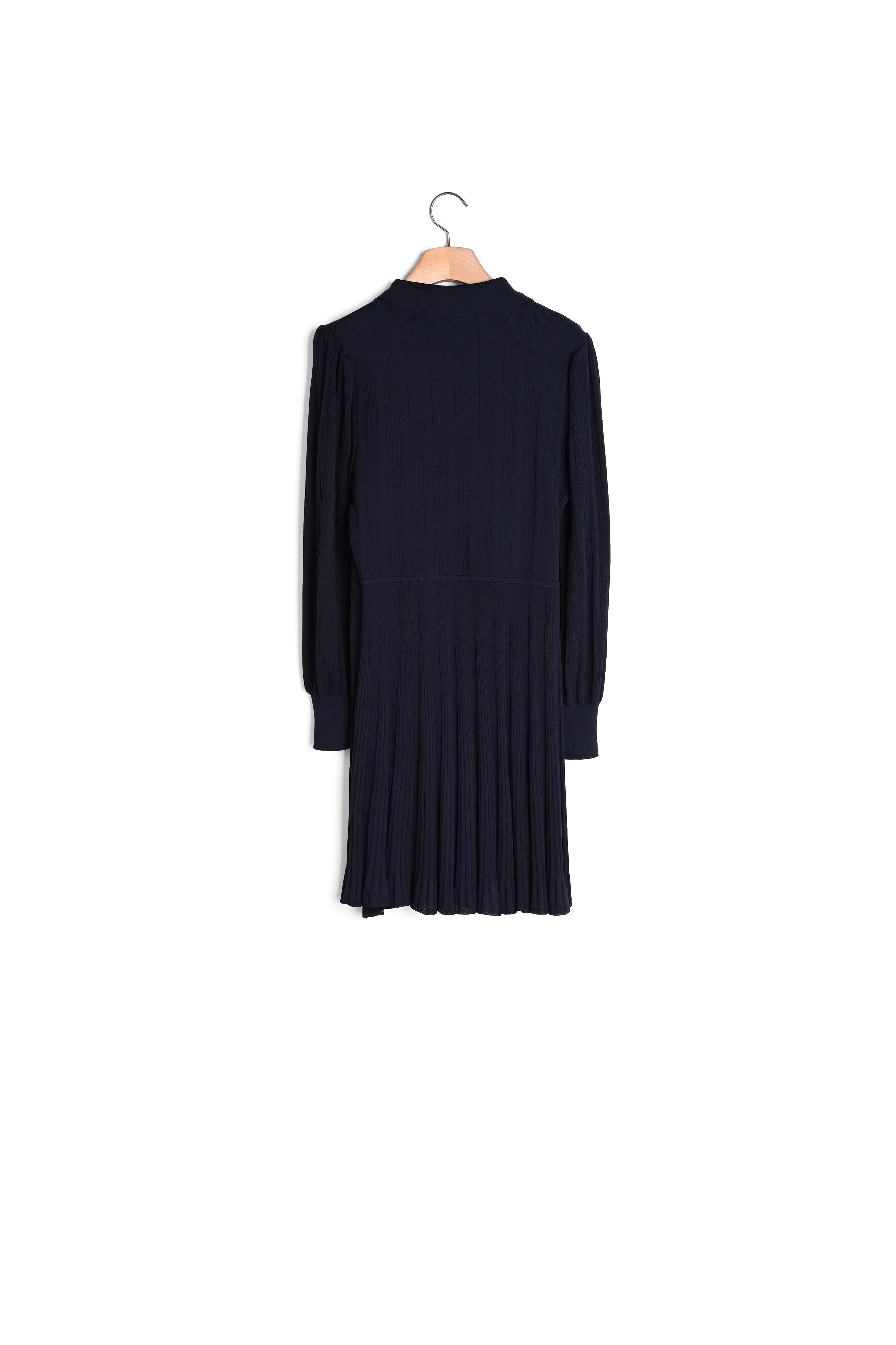Robe en Maille plissée Sandro seconde main
