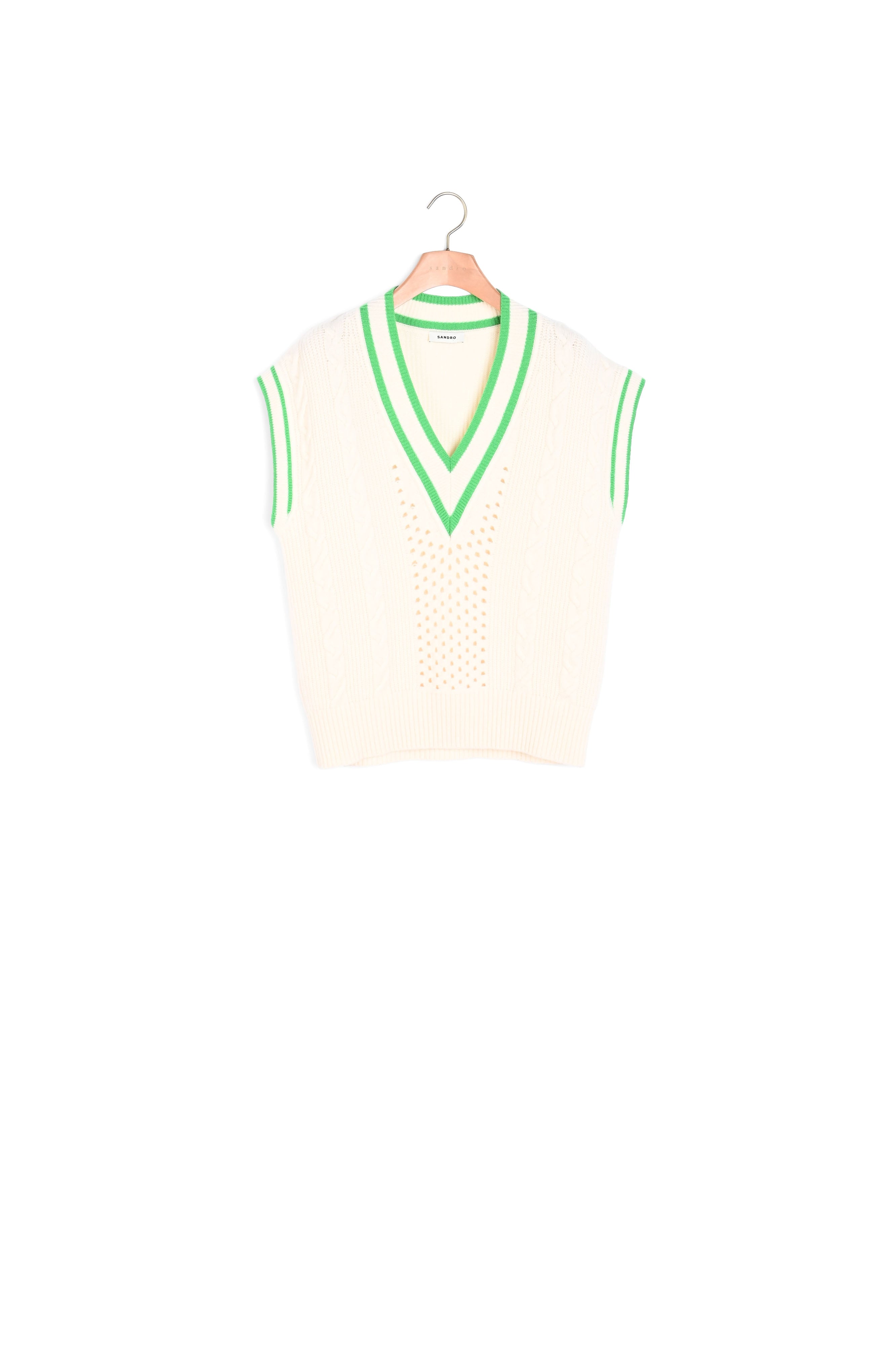  Pull sans manches Sandro seconde main