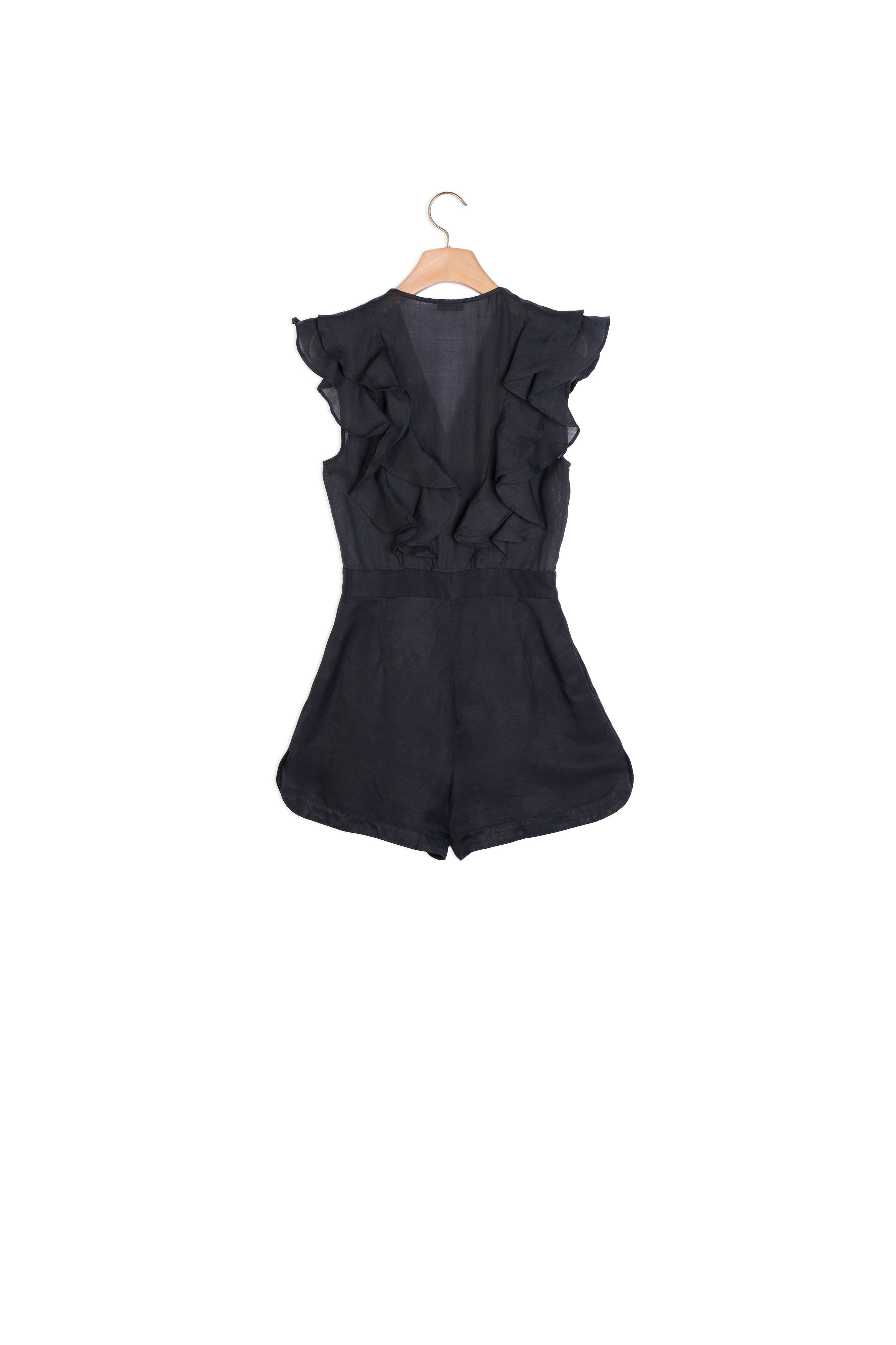 Combinaison Short en ramie Sandro seconde main