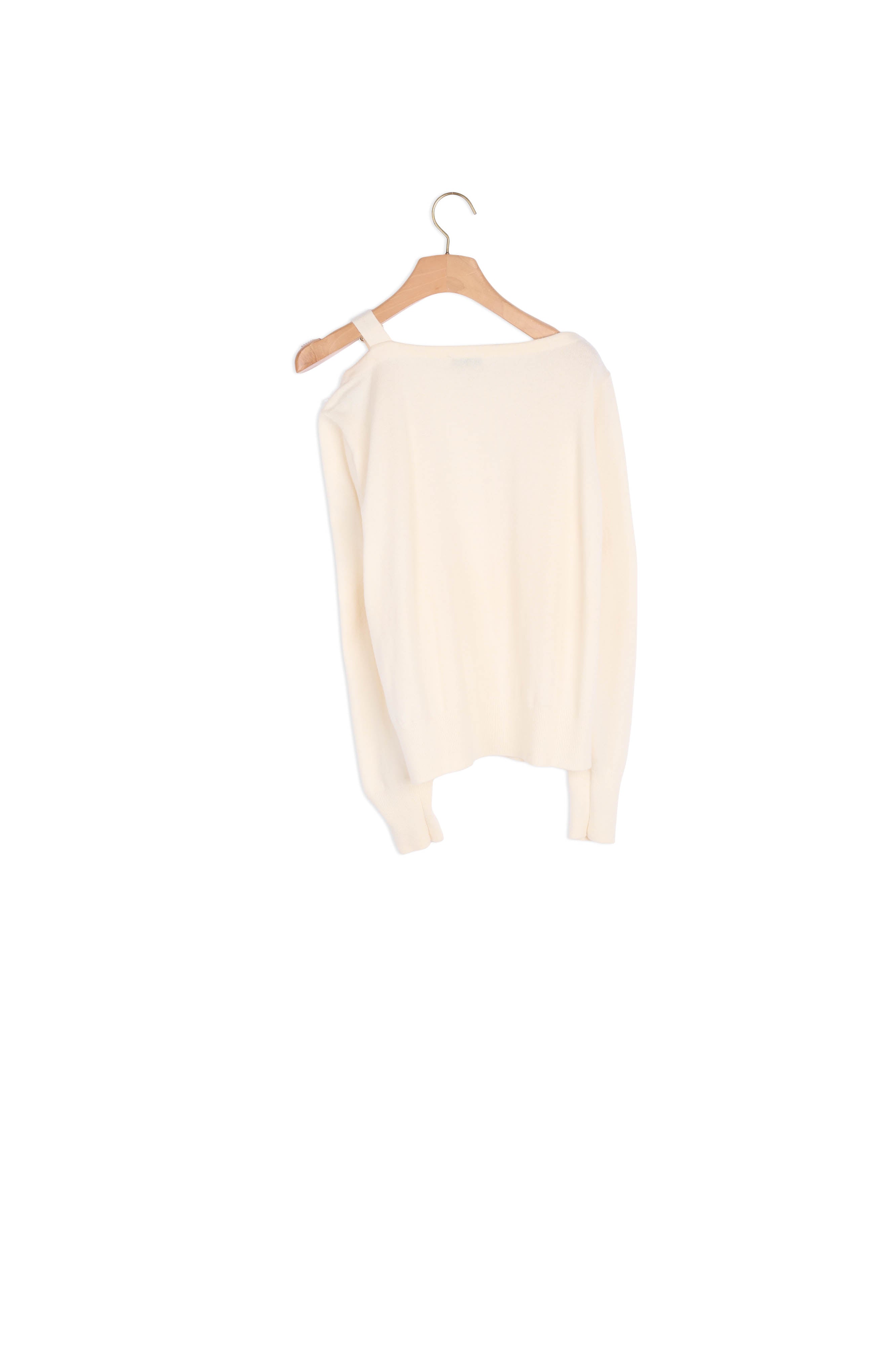 Pull à encolure bateau et boucle bijou Sandro seconde main