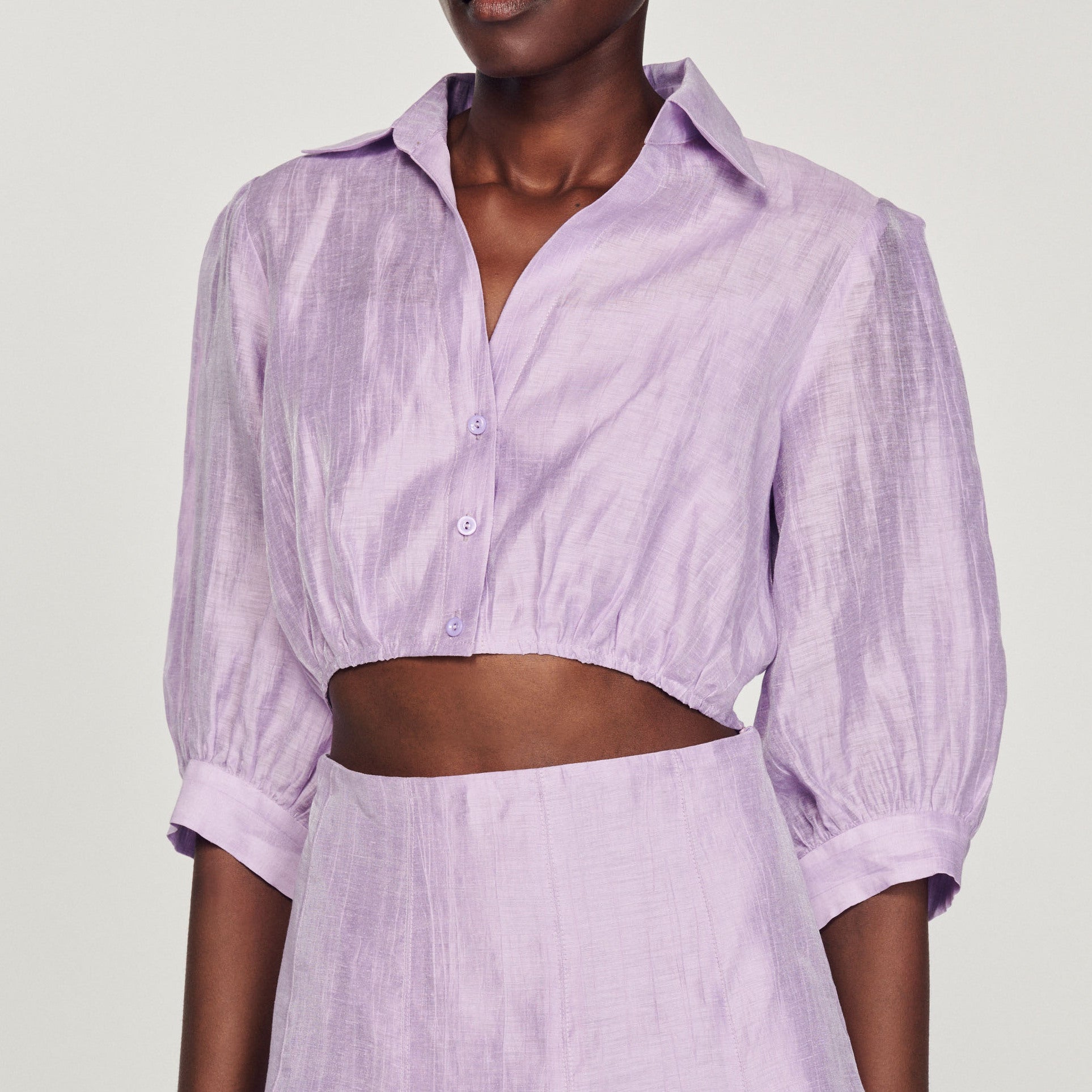 Robe courte ouverte Sandro seconde main