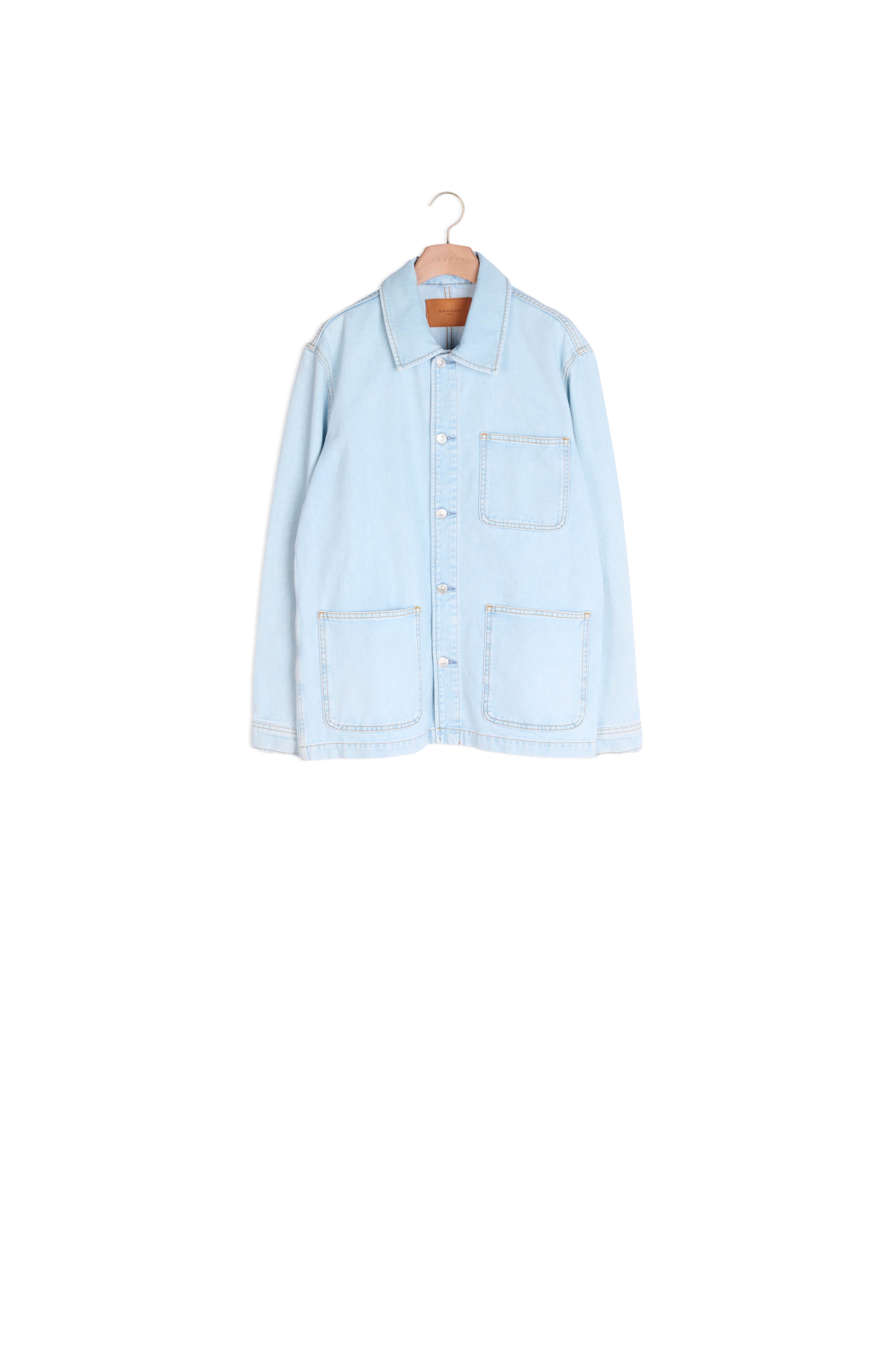 Veste en Jean Sandro seconde main