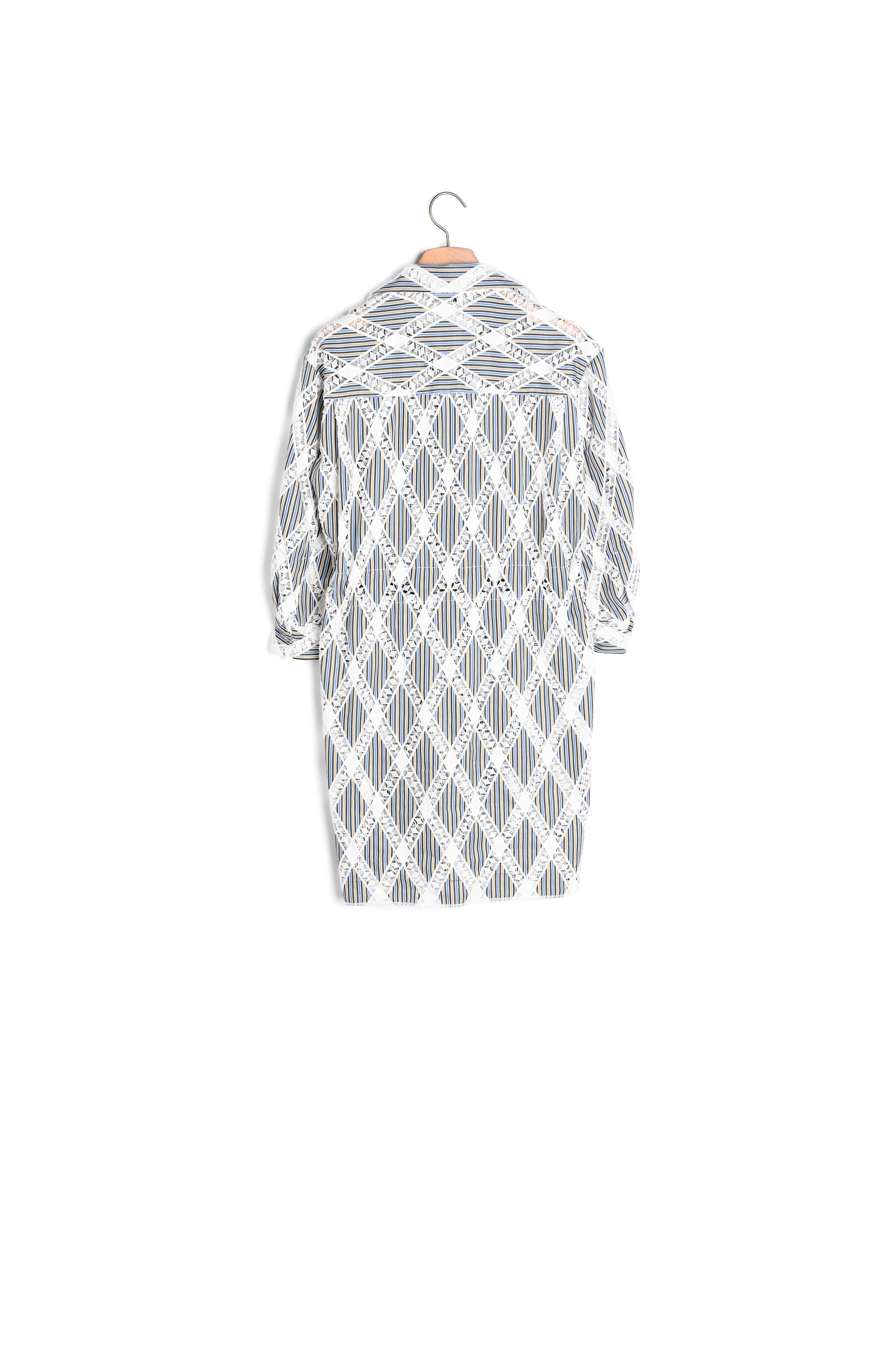 Robe Chemise courte en dentelle Sandro seconde main