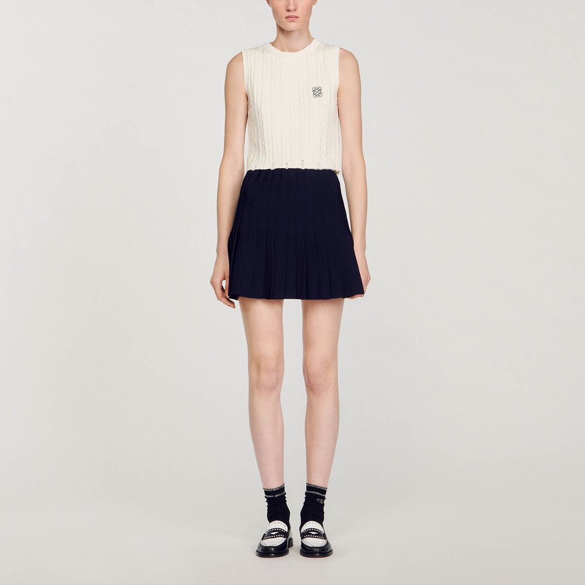 Débardeur en Maille Sandro seconde main