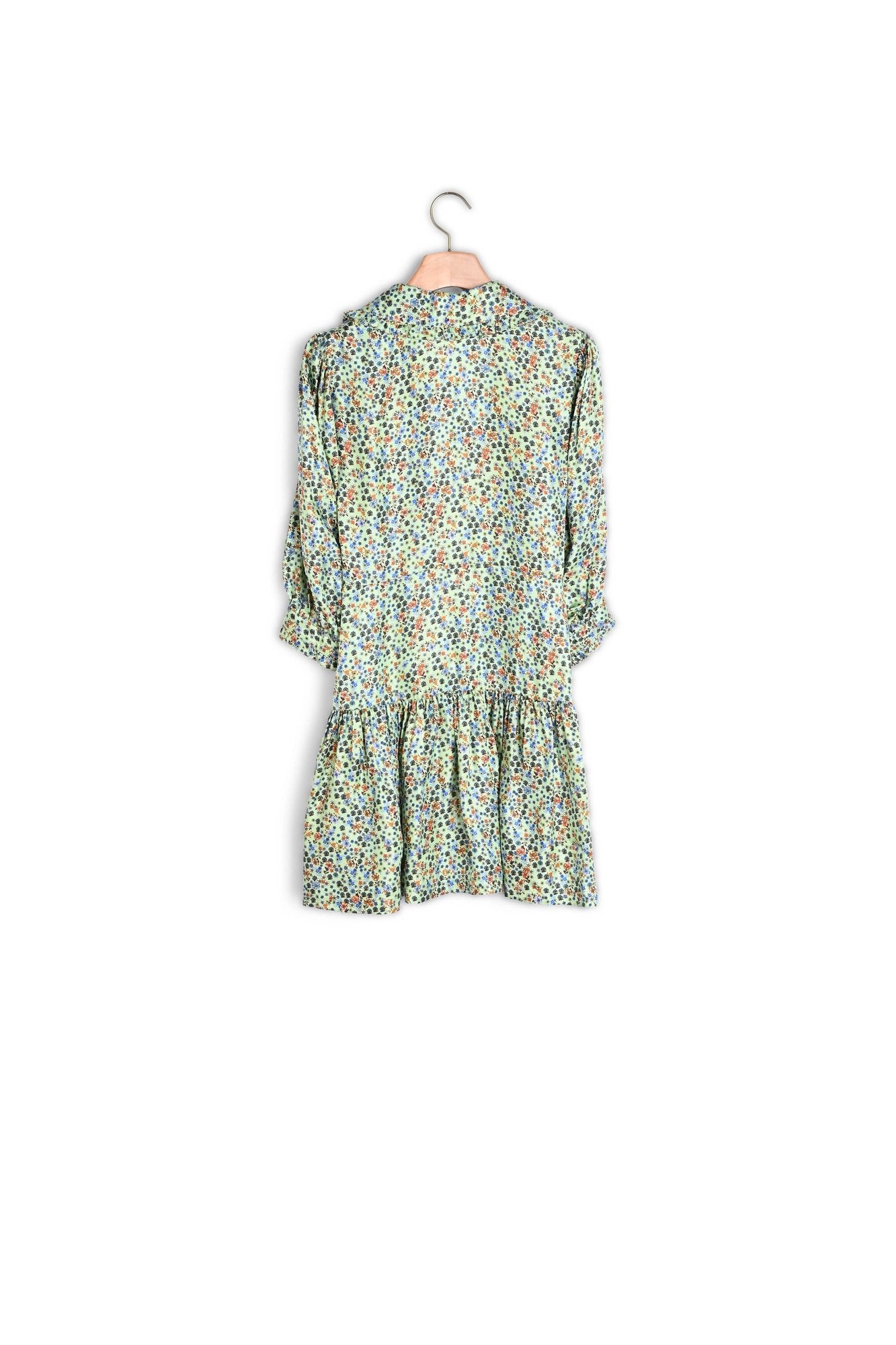 Robe courte fluide imprimé fleuri Sandro seconde main