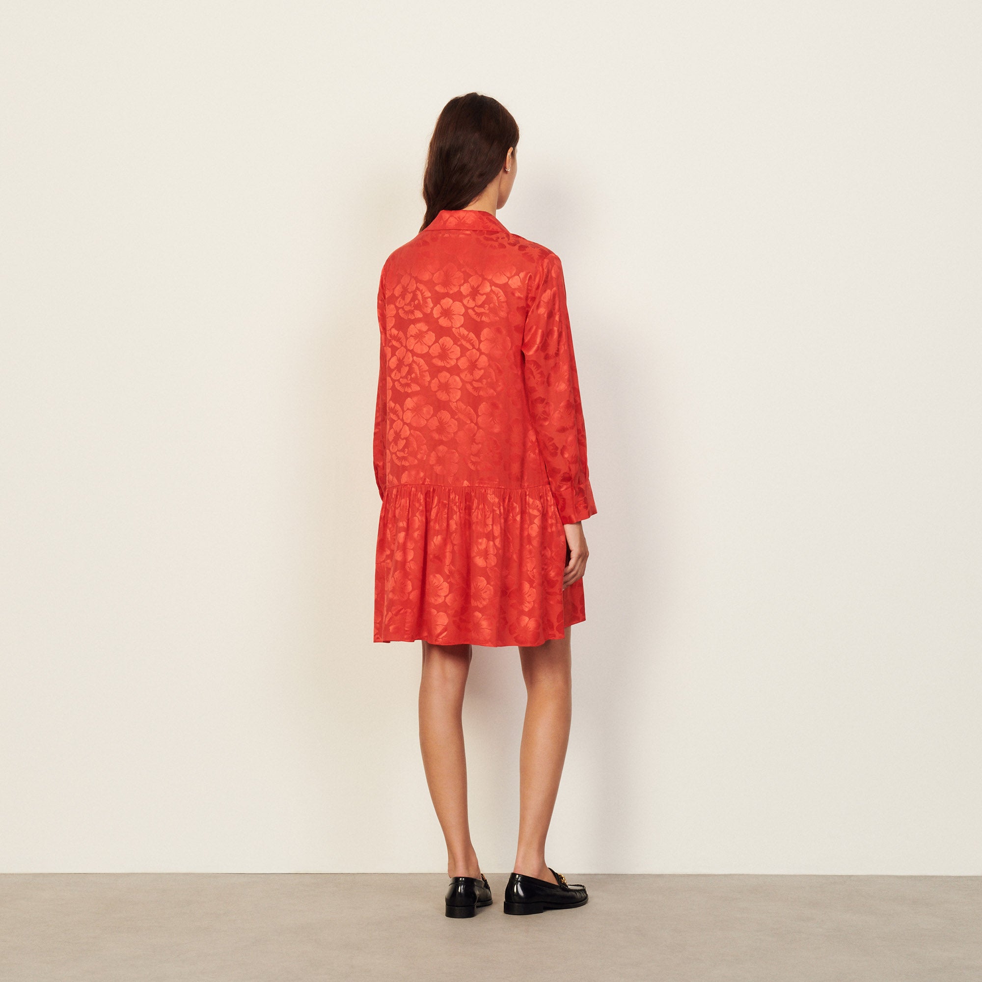 Robe esprit Chemise Sandro seconde main