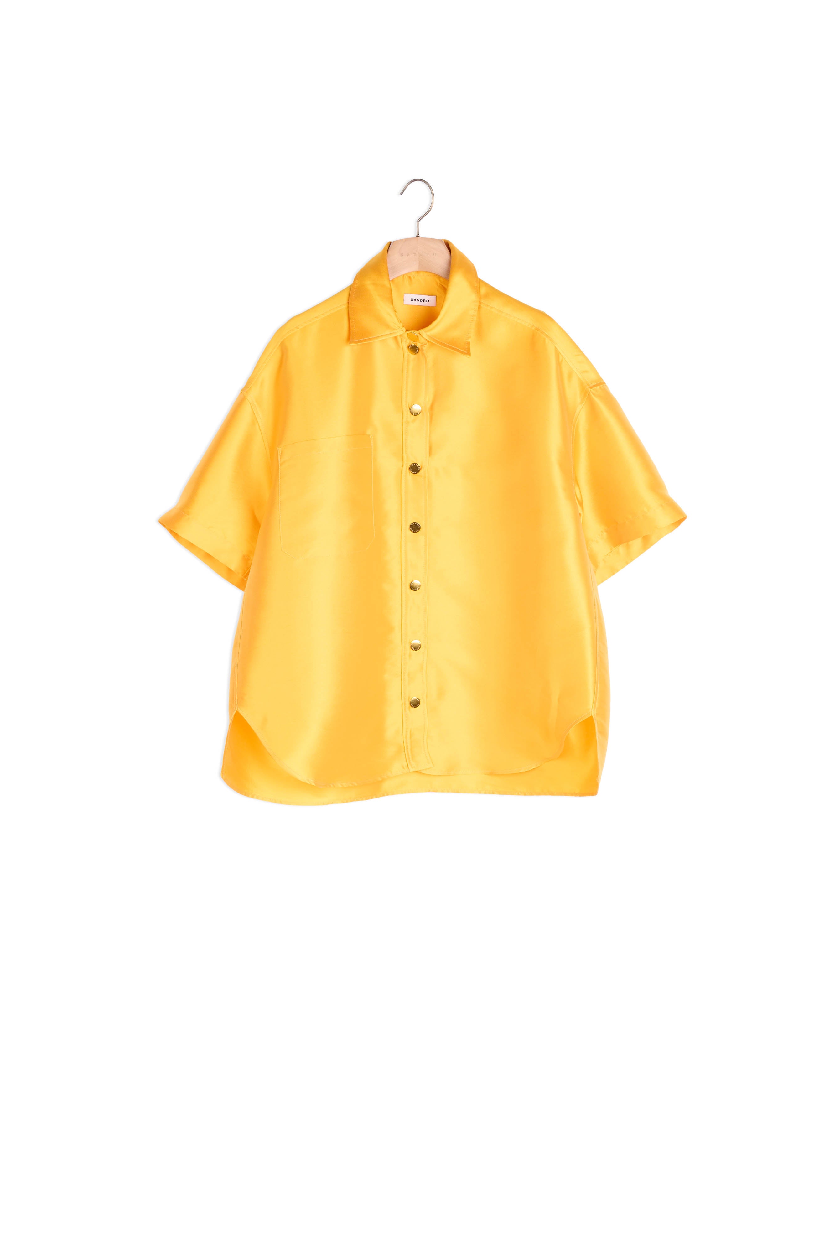 Chemise oversized satinée Sandro seconde main