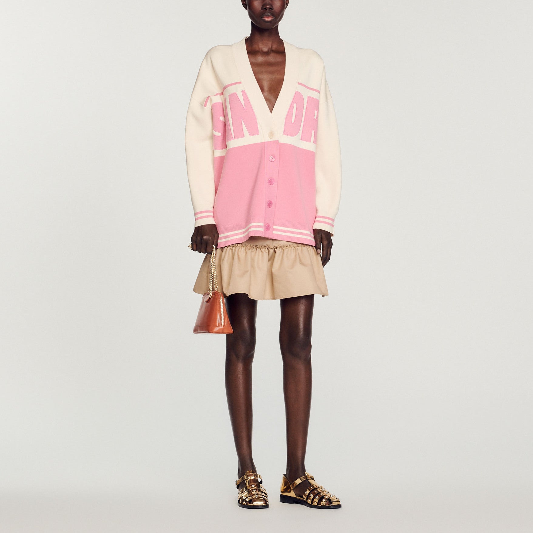 Cardigan oversize Sandro seconde main