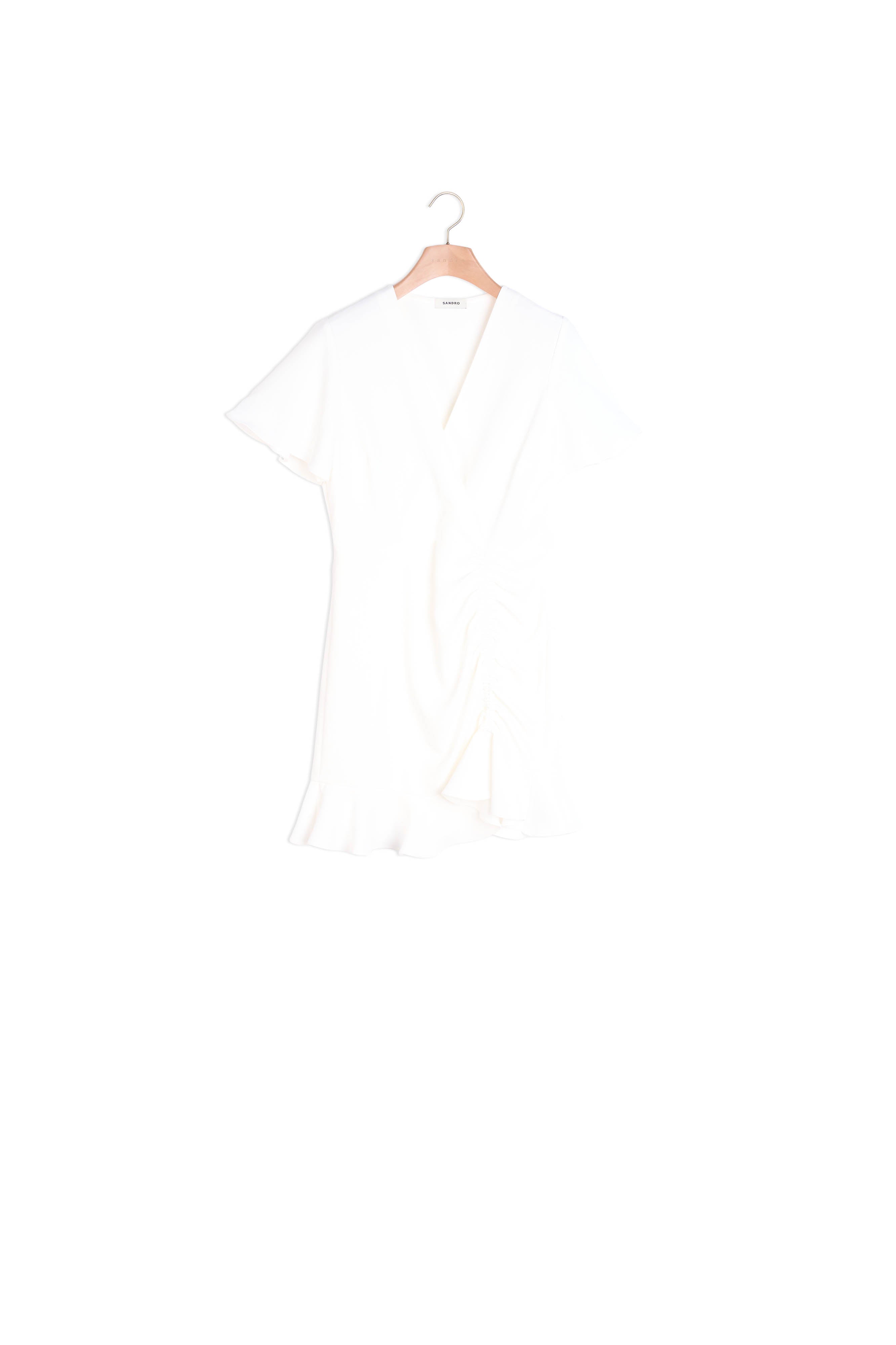 Robe courte croisée Sandro seconde main