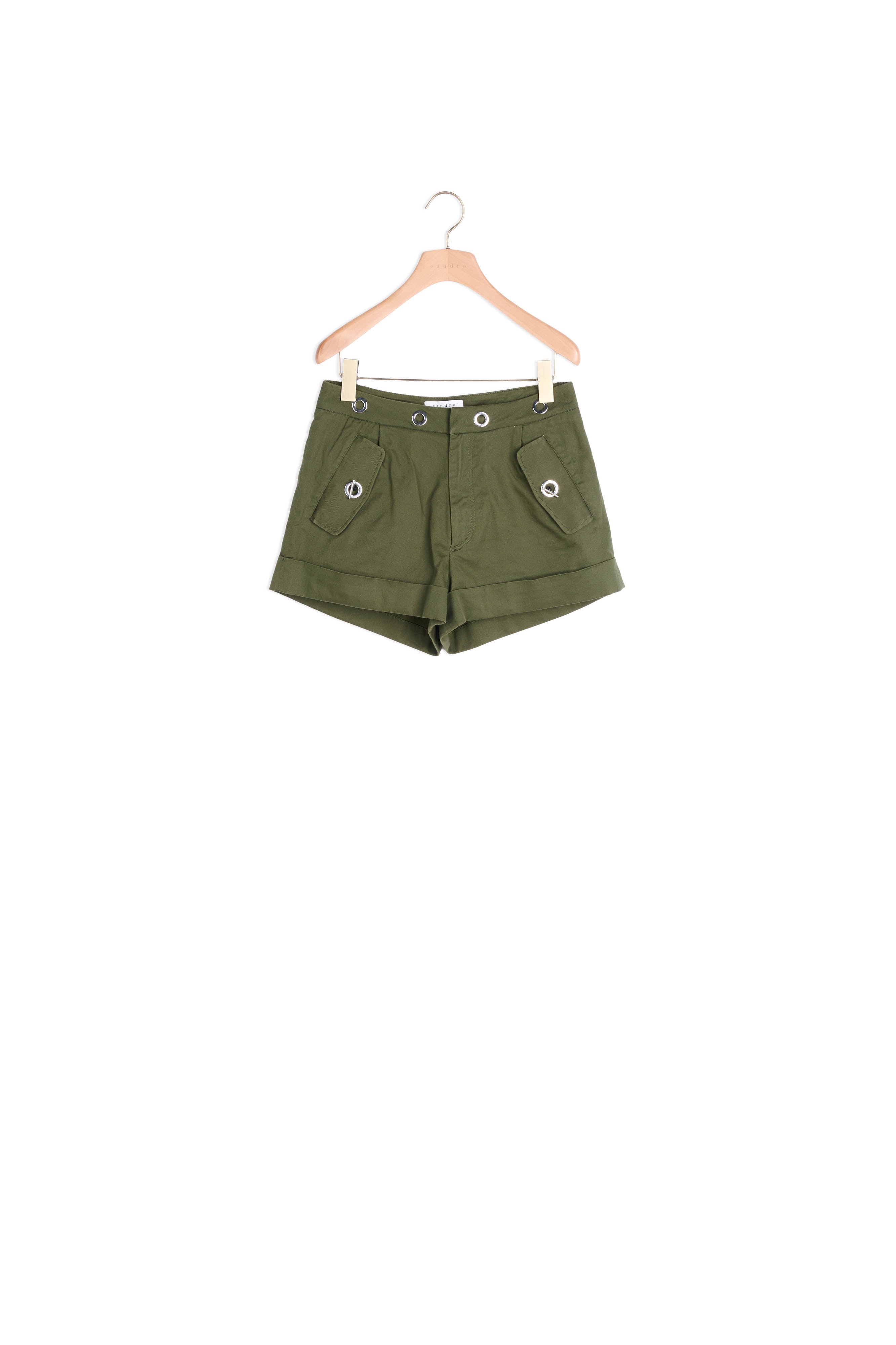 Short Kaki Sandro seconde main