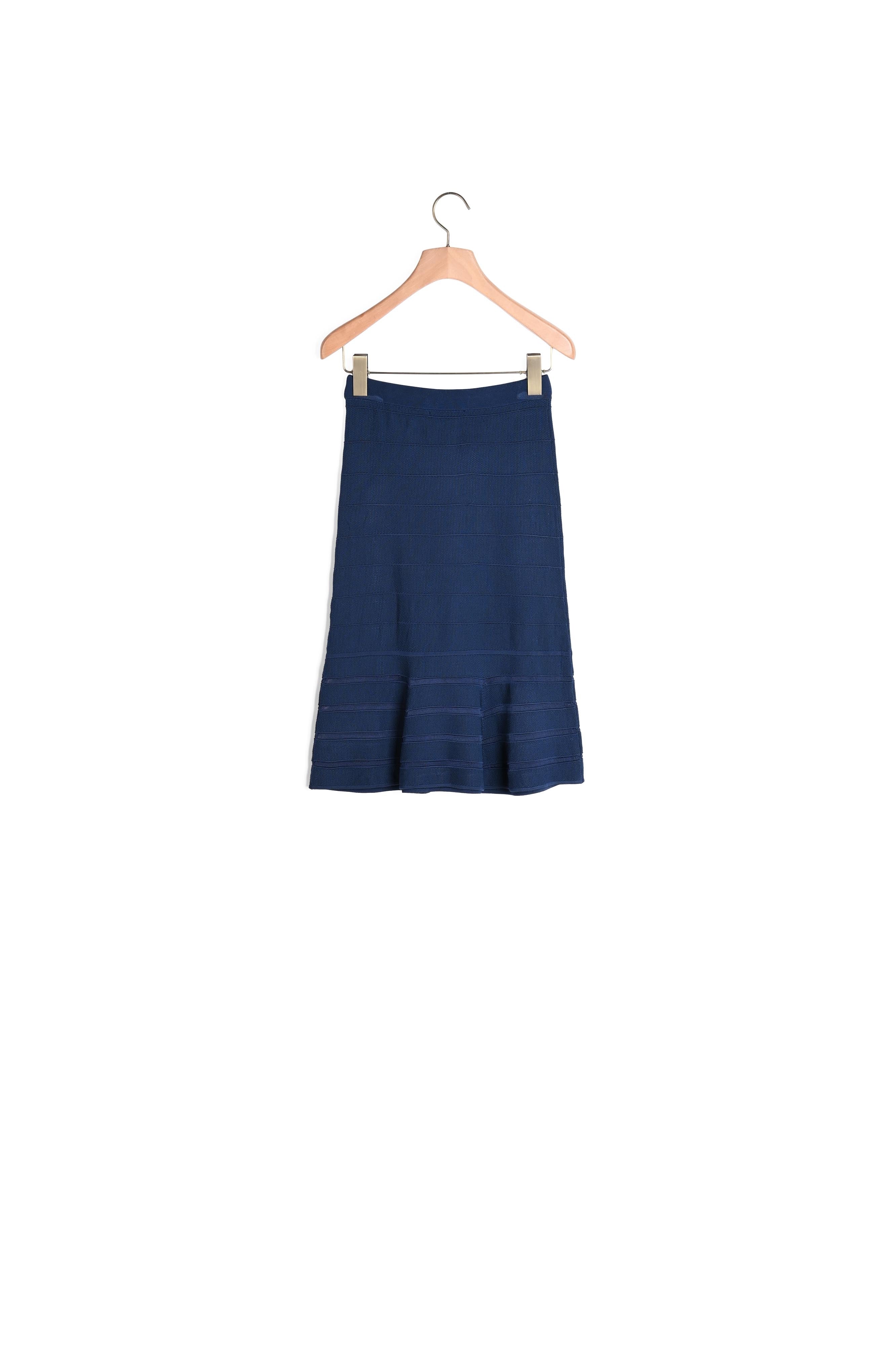 Jupe mi longue élastiquée Sandro seconde main