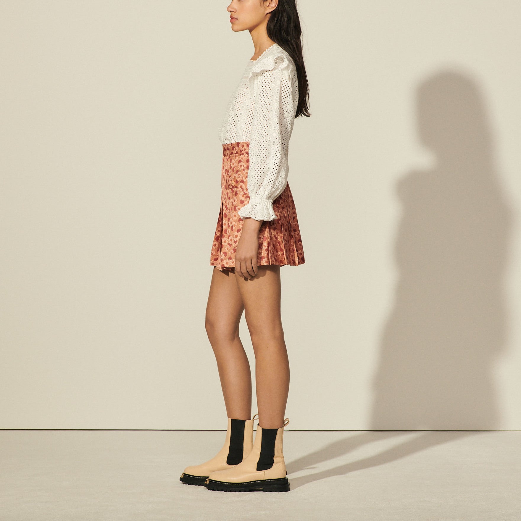 Short imprimé Sandro seconde main