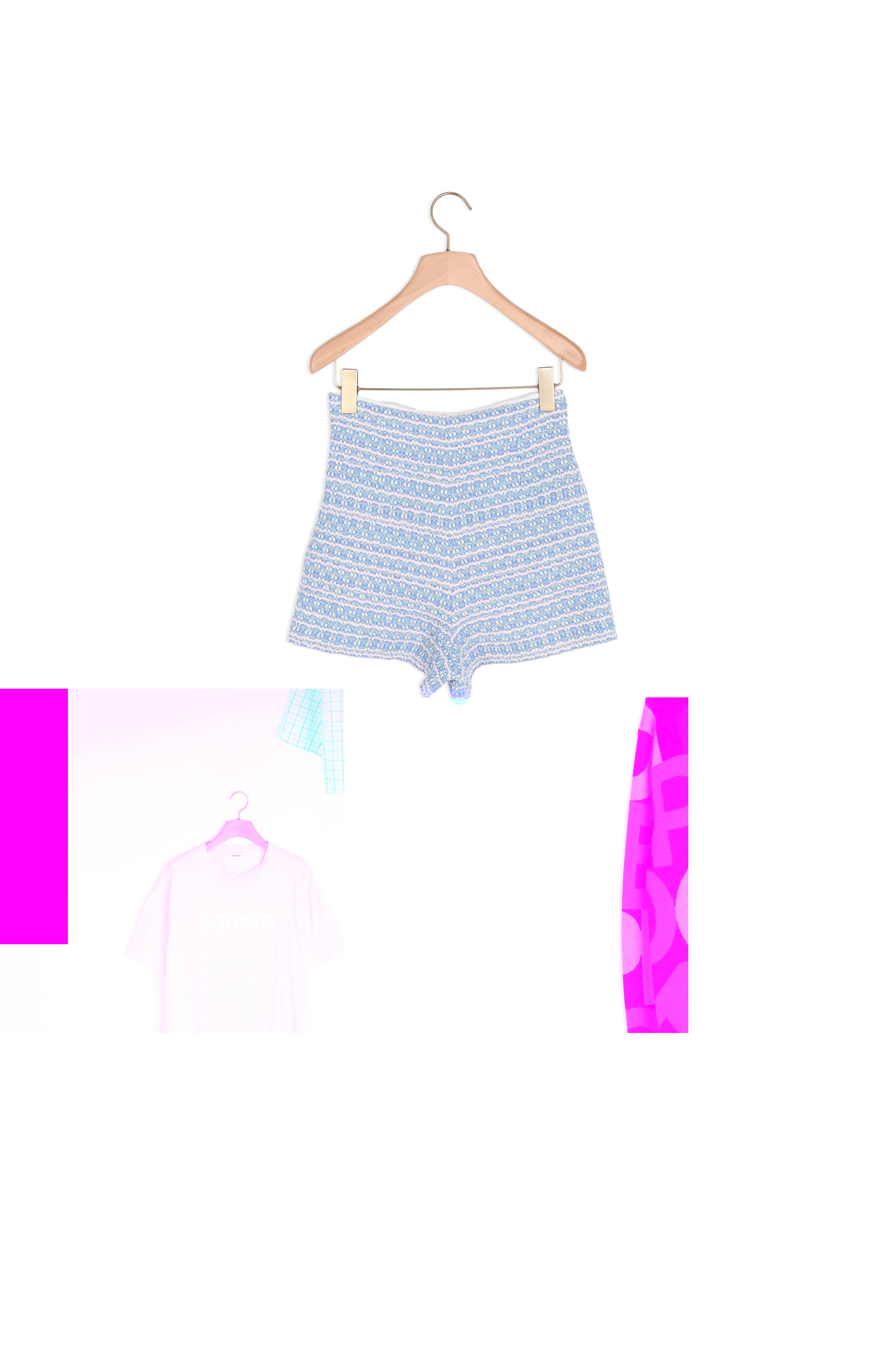 Short en tweed Sandro seconde main