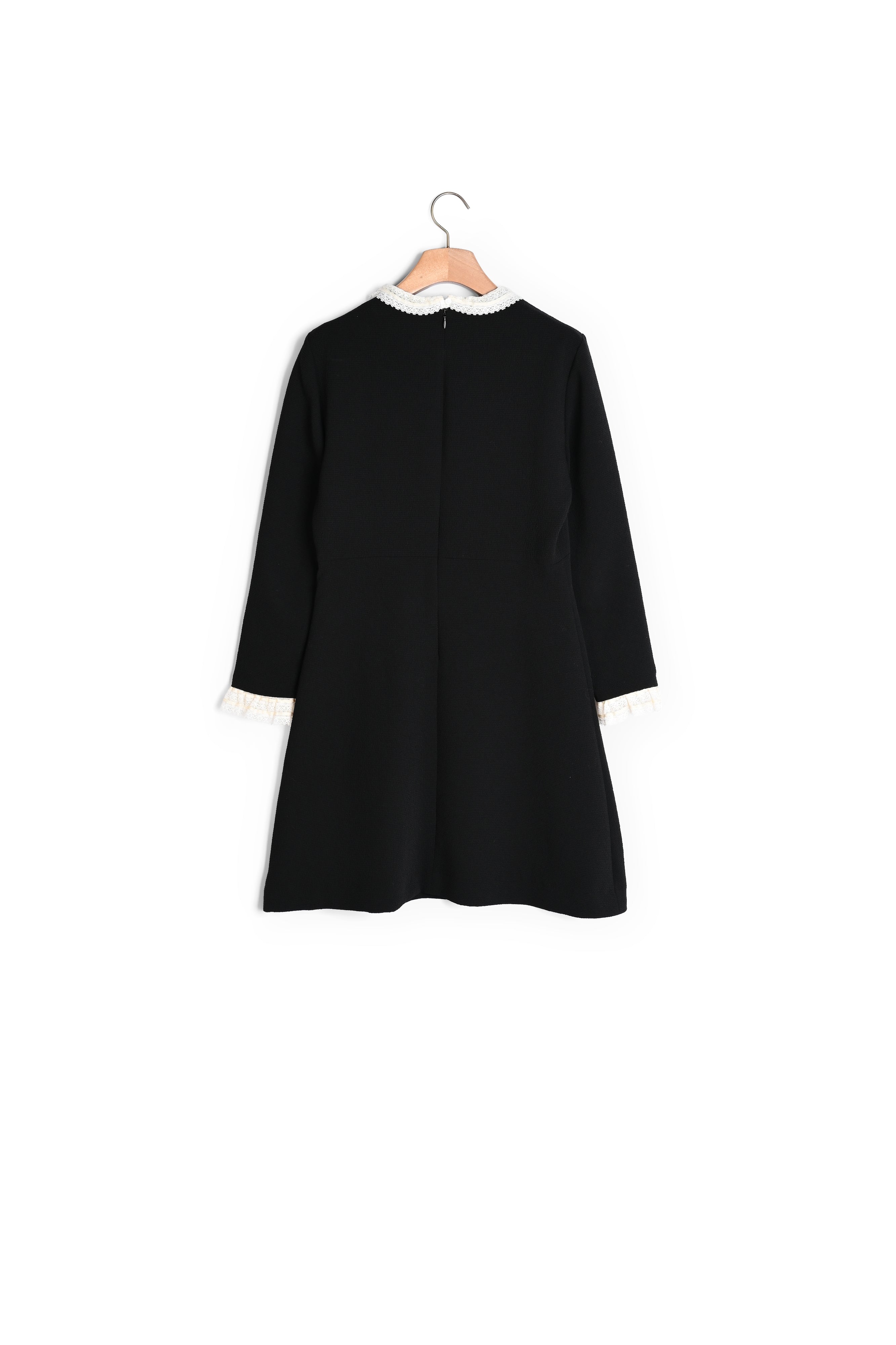 Robe courte avec galons de dentelle Sandro seconde main