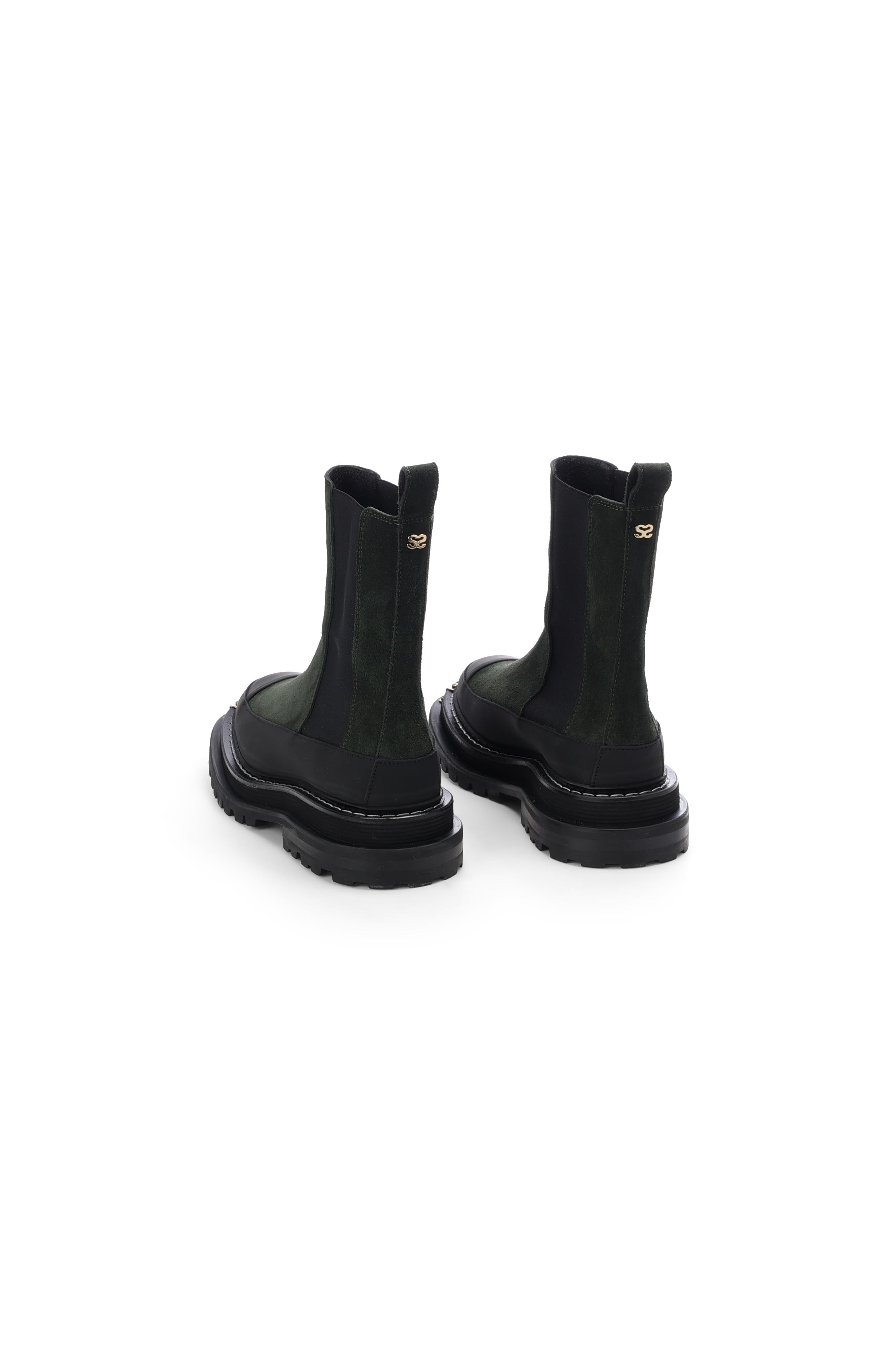 Bottines Chelsea en cuir Sandro seconde main