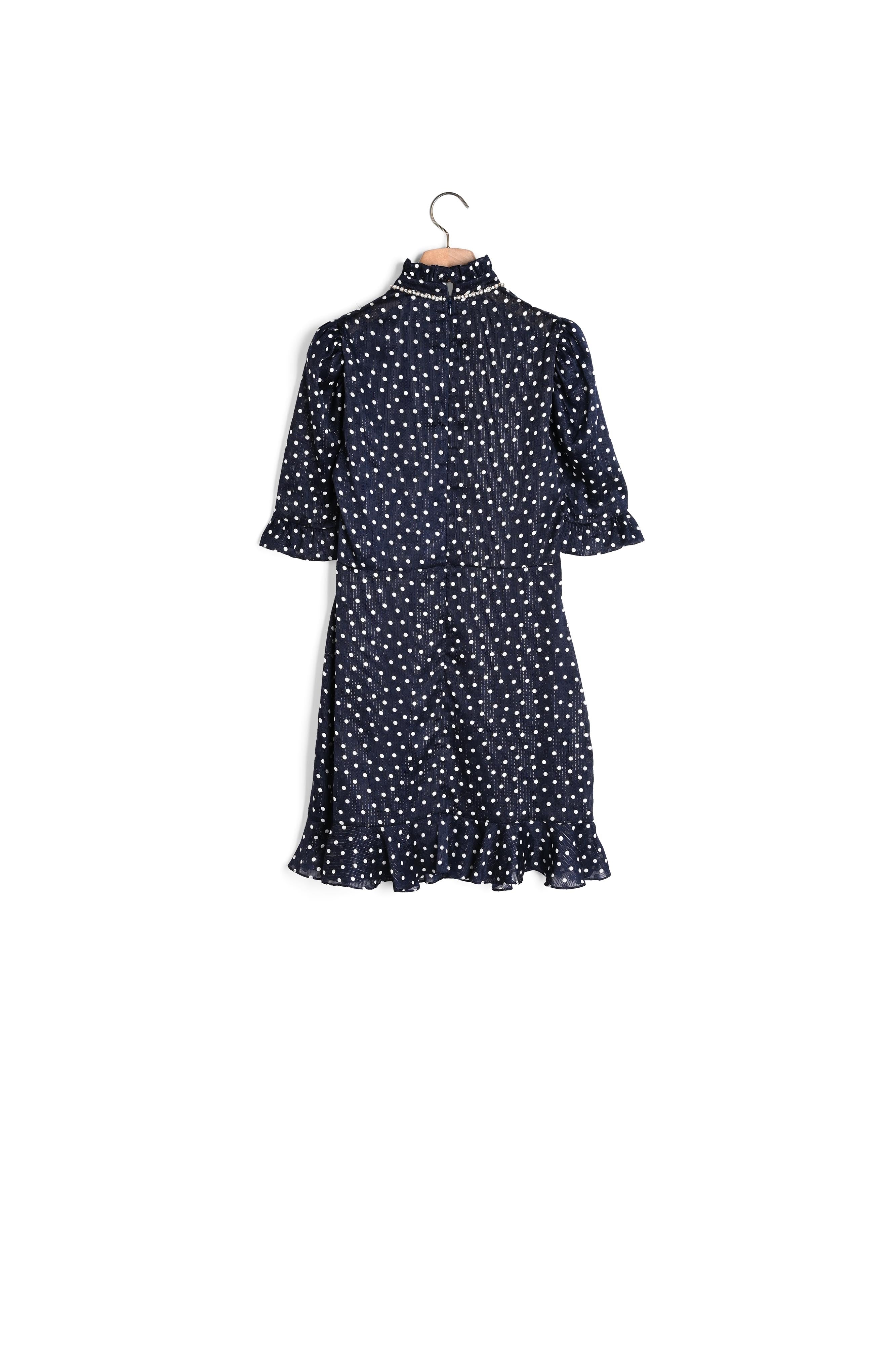 Robe Marine / Blanc Sandro seconde main