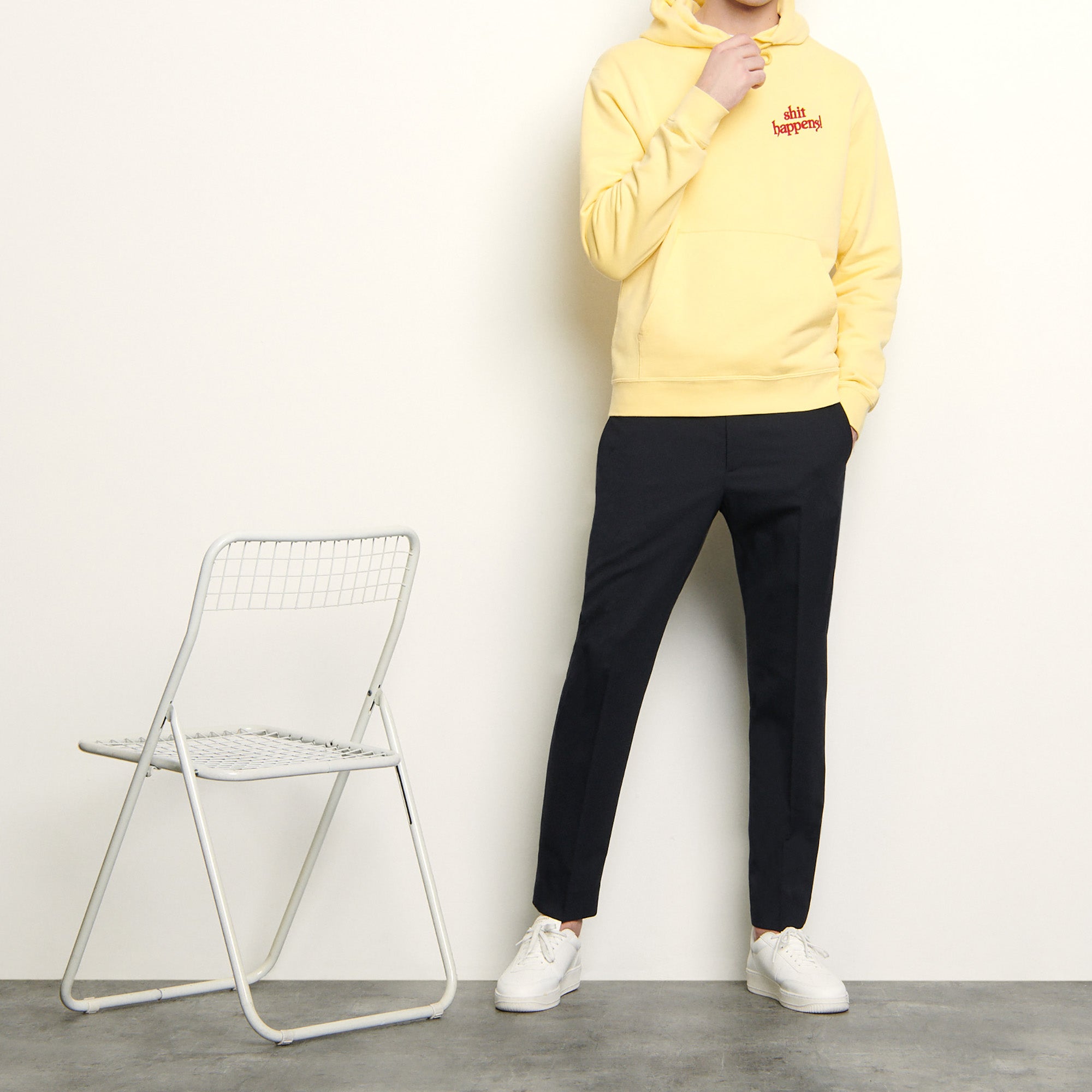 Hoodie à message Sandro seconde main