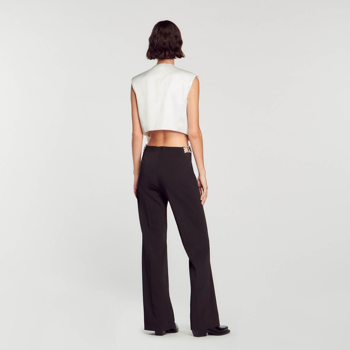 Pantalon à strass Sandro seconde main