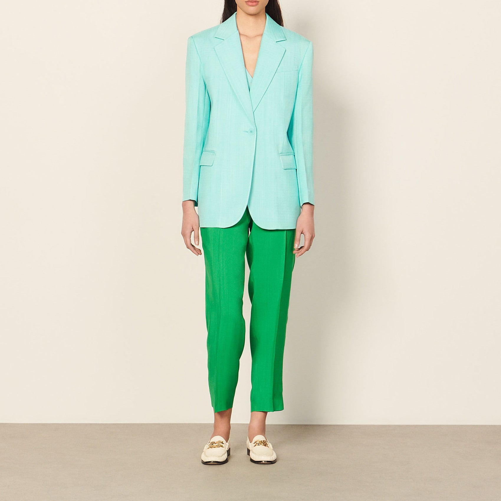 Veste de tailleur oversize Sandro seconde main