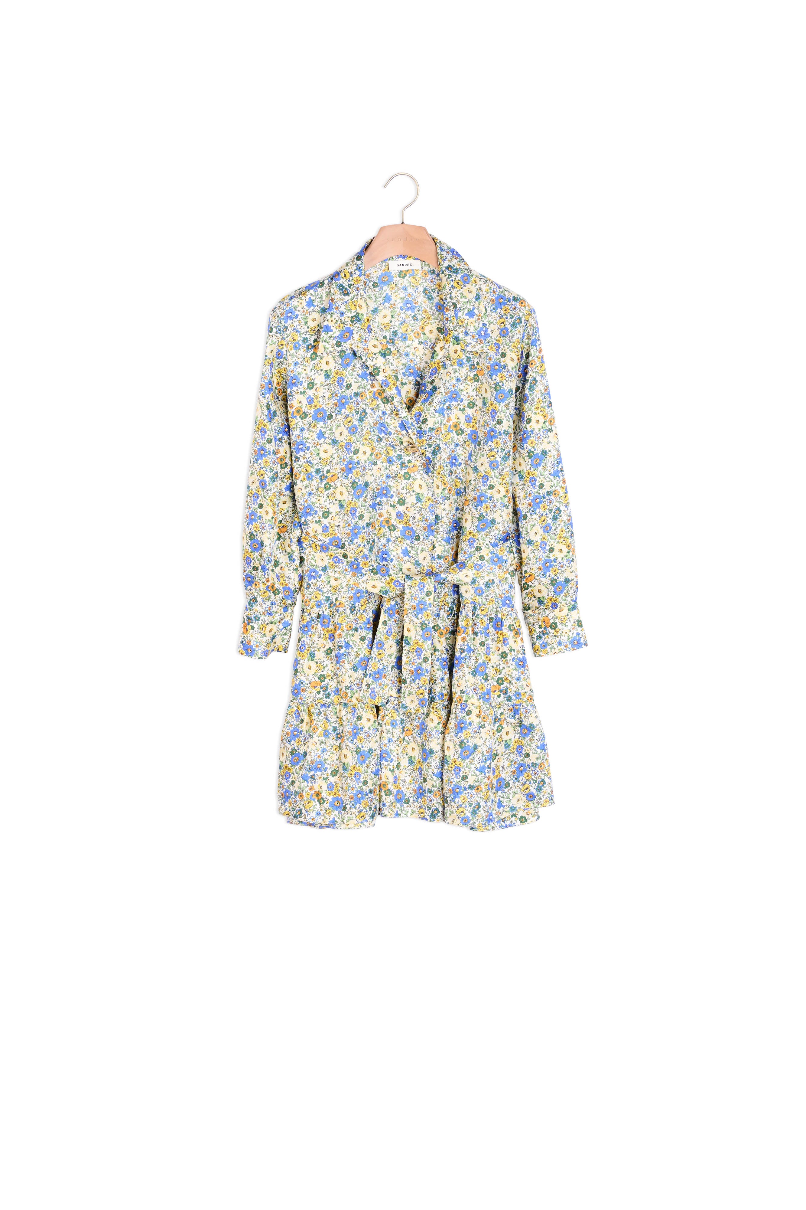 Robe courte imprimé Blossom Sandro seconde main